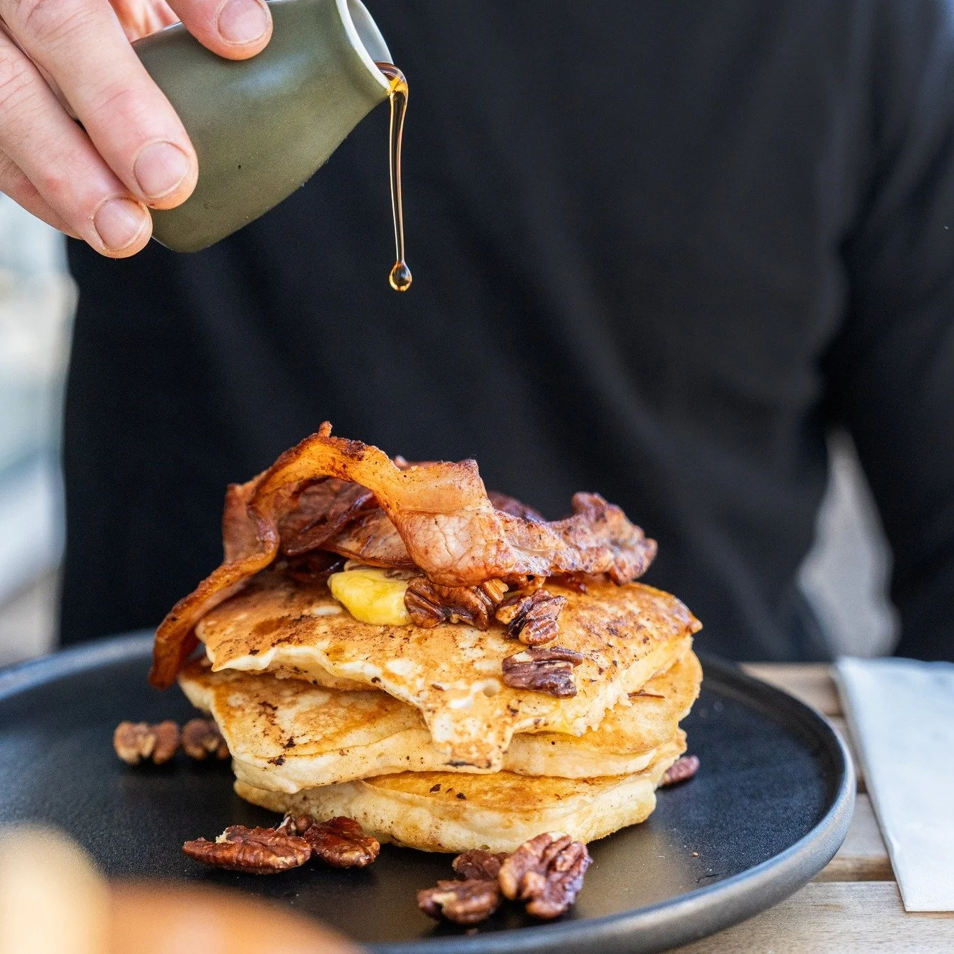 Weekend plans: pancakes first, everything else later 🥞✨

#willowcafe #brisbanecafe #brunchvibes #pancakelovers #cafescene