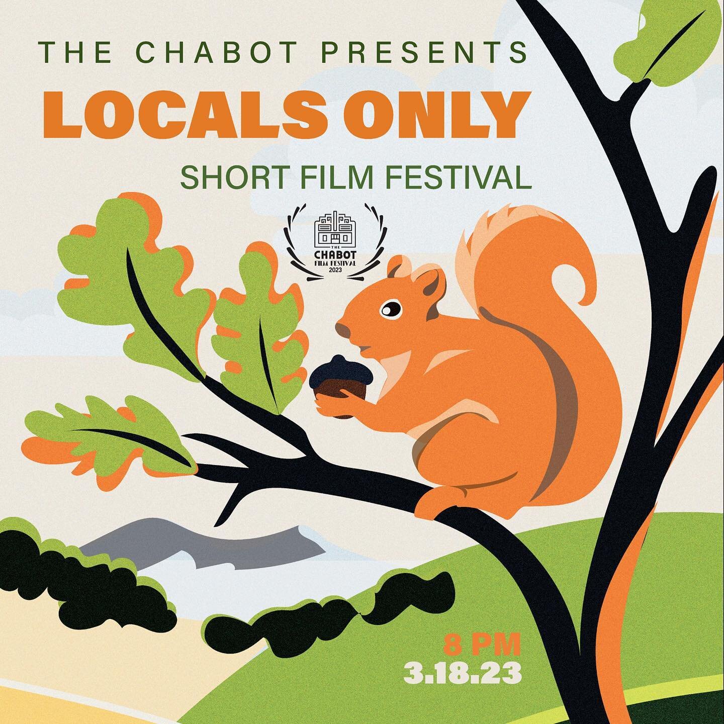 It&rsquo;s back! 2023 &ldquo;Locals Only&rdquo; Film Festival 🎬

Join the Chabot Theater for our second annual red carpet event, showcasing the best short films from filmmakers in the SF &amp; East Bay Area. Our goal is to encourage artists and intr