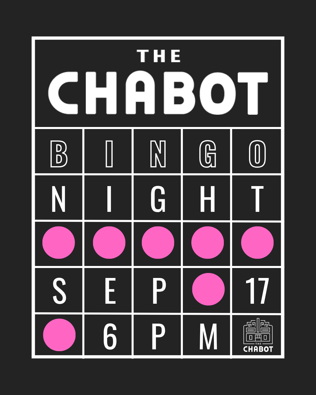 Free Bingo Night at The Chabot