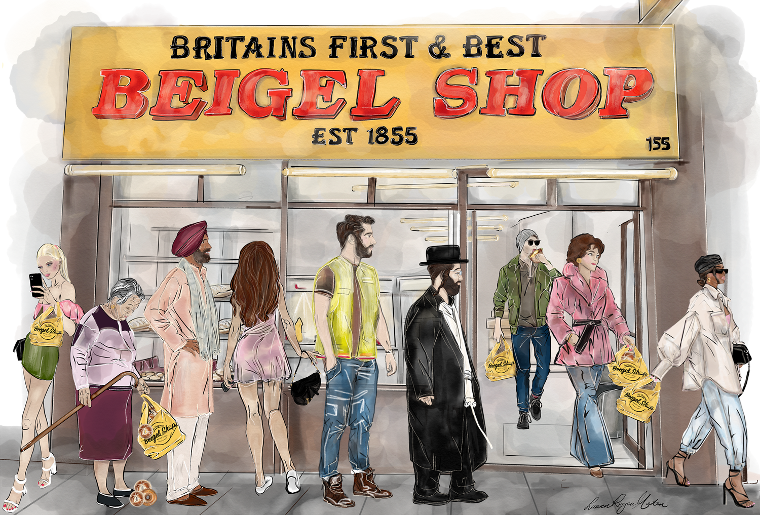 The Beigel Shop 🥯 Freshly baked beigels in Brick Lane
