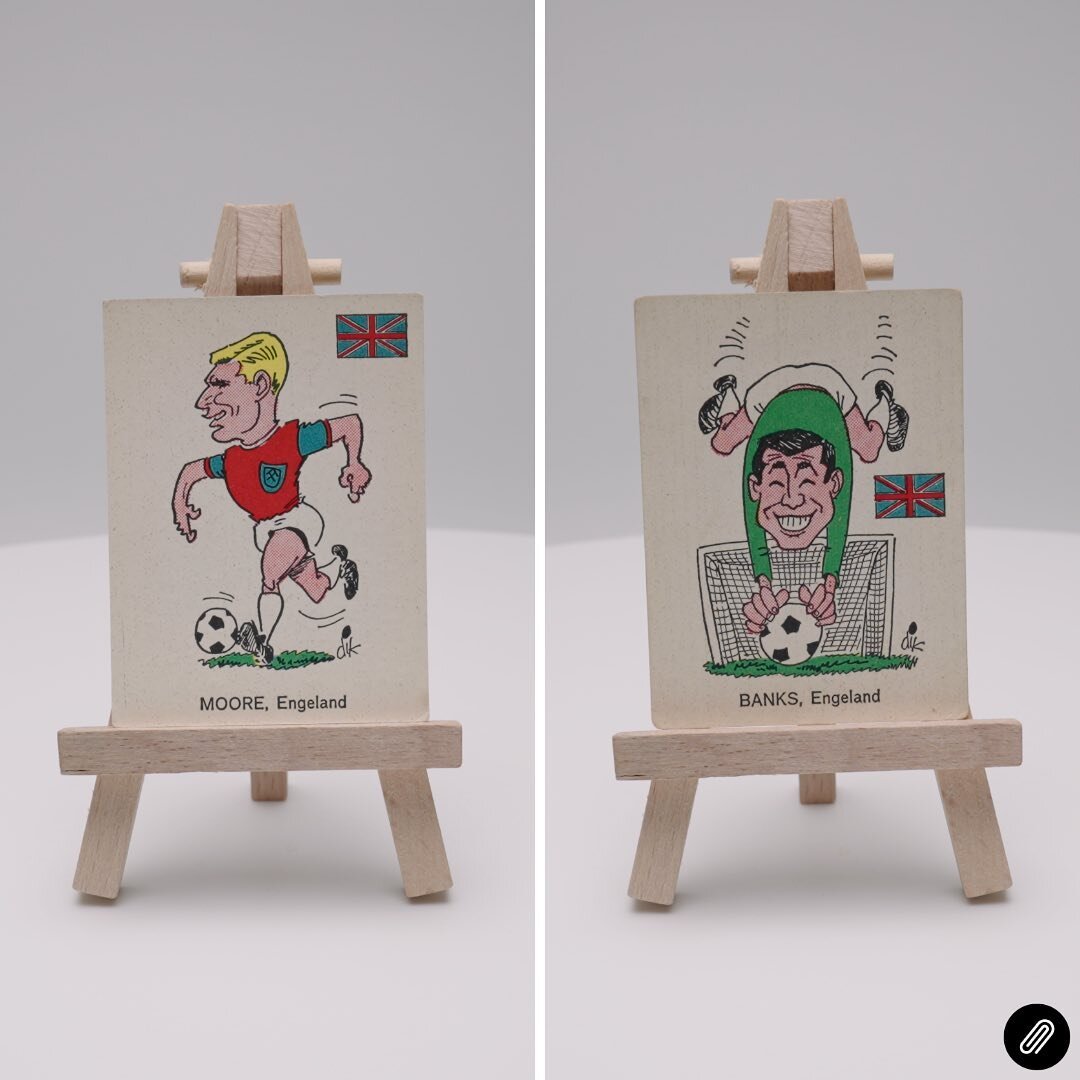 English Team World Cup 1966 - Monty Gum - Soccer Cards⁠⁠⁠⁠
⁠⁠⁠⁠
To see the videos about these great players/cards visit the Linkin.bio