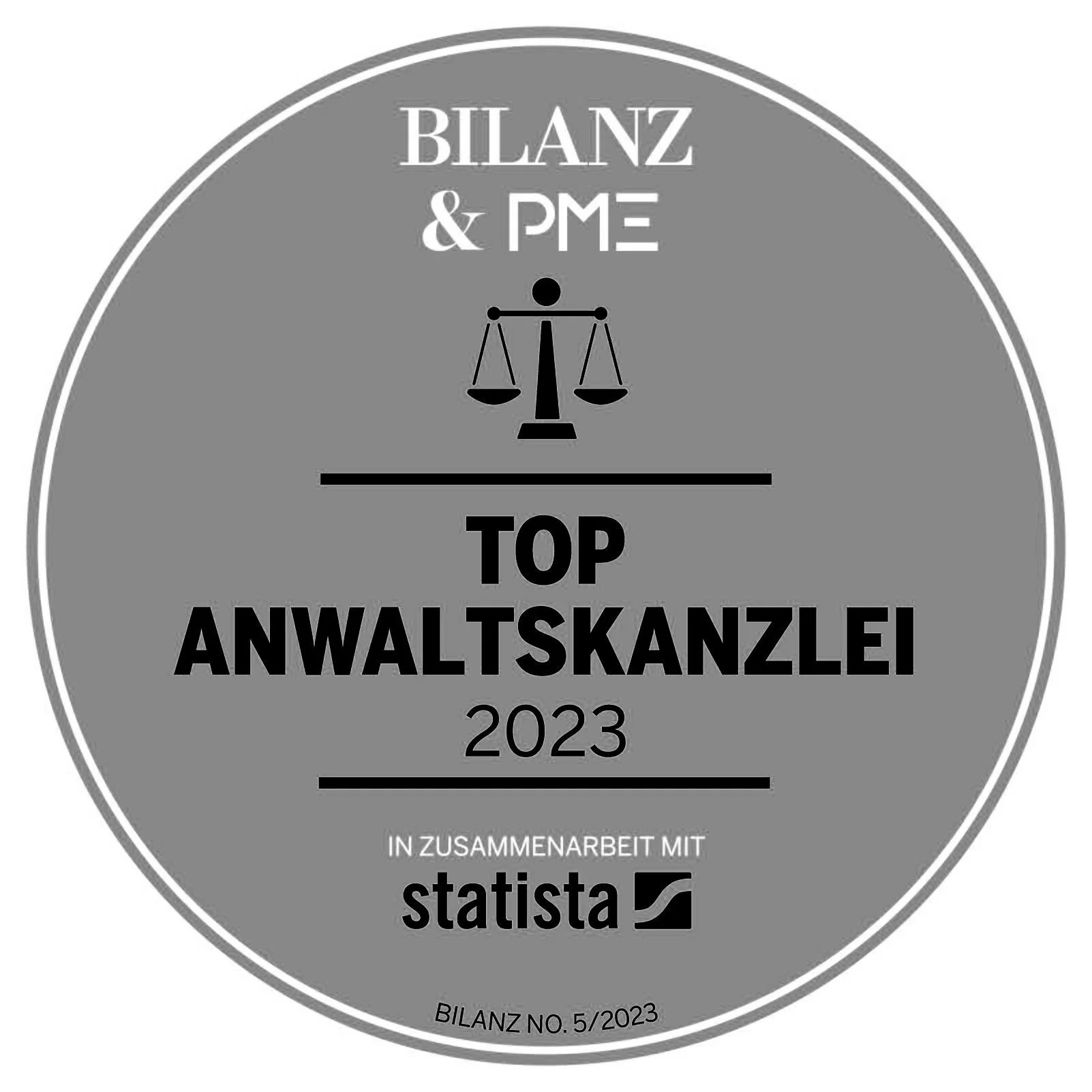 Wicki Partners AG ist Top Anwaltskanzlei 2023