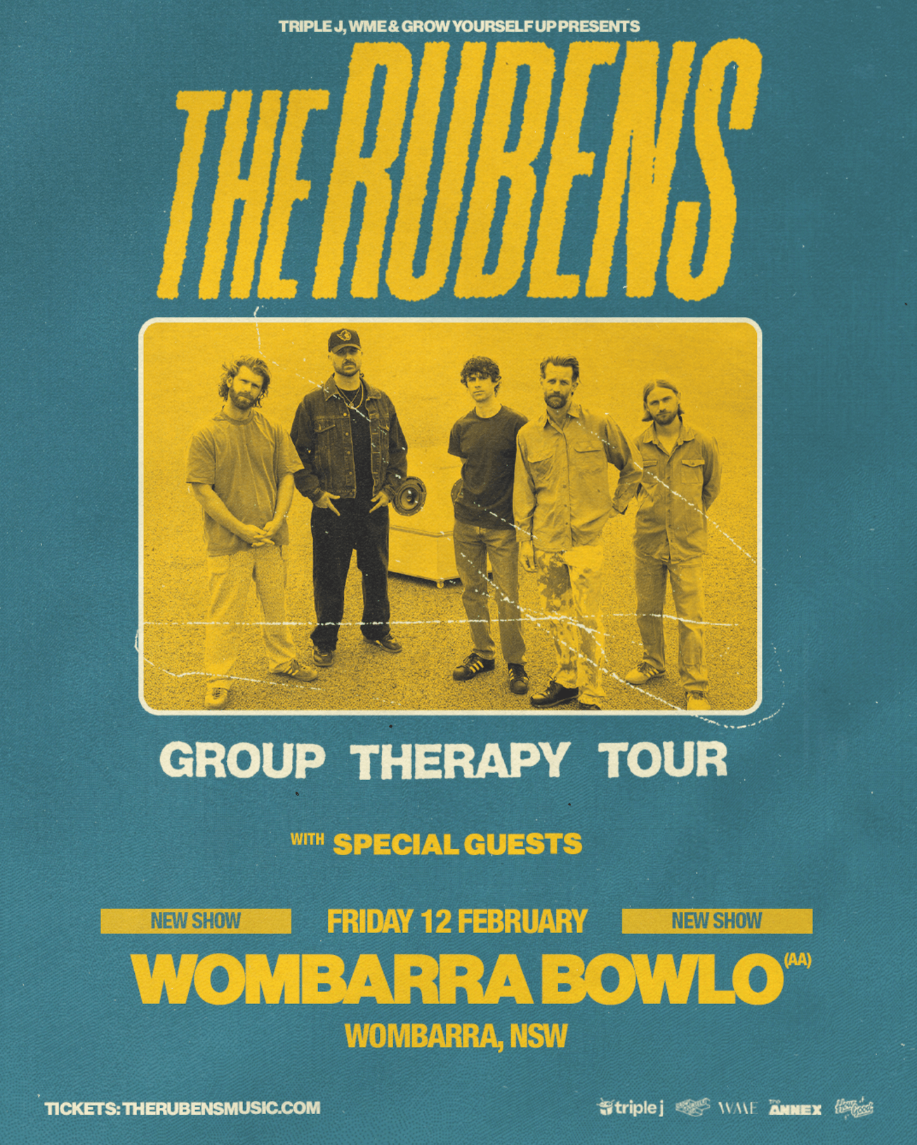 The Rubens Feb 12 Wombarra Bowlo