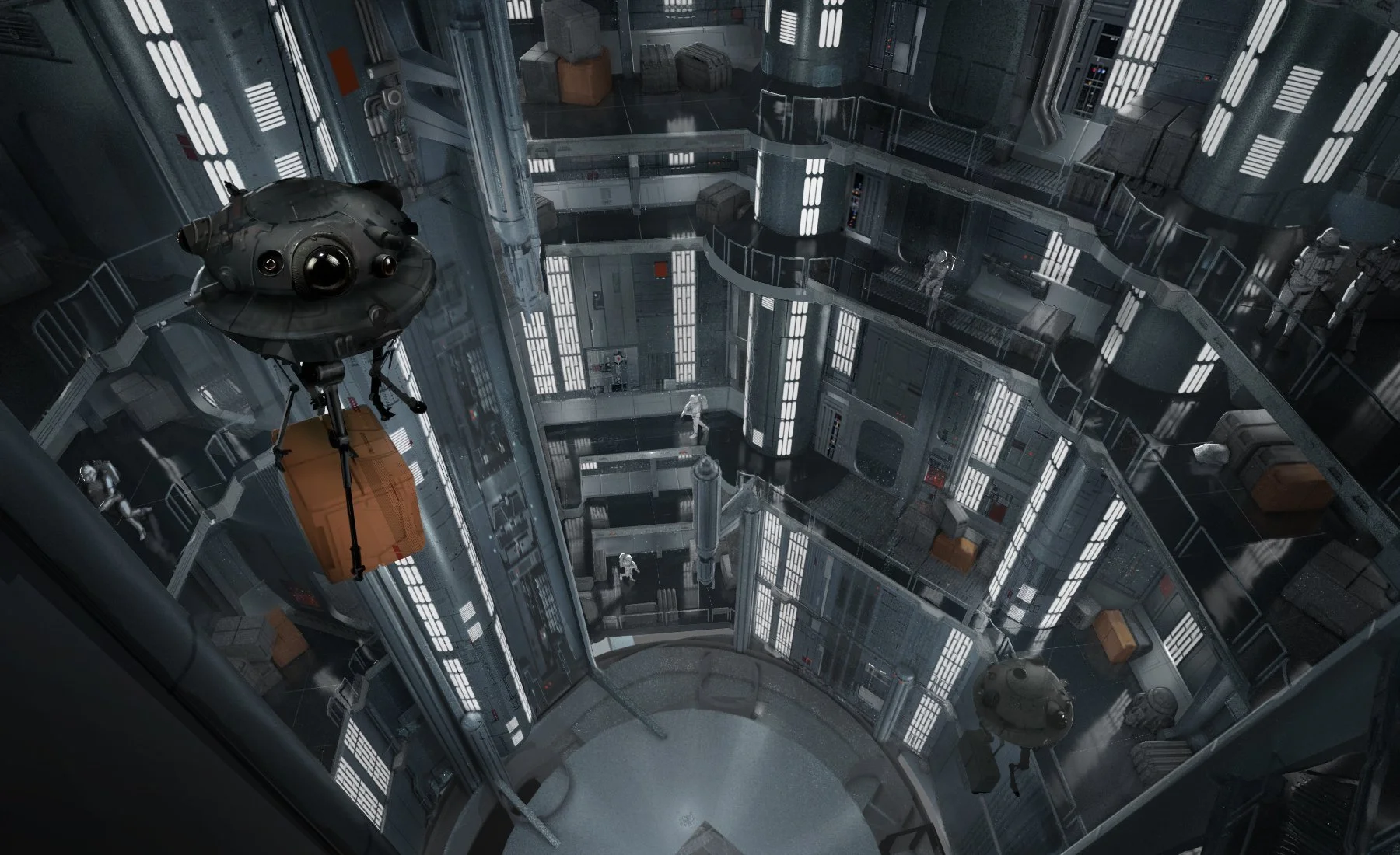 Starwars The Void Experience - Concept Model