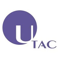 TAC logo with a purple circle containing a stylized white letter 'U' and the word 'TAC' below.