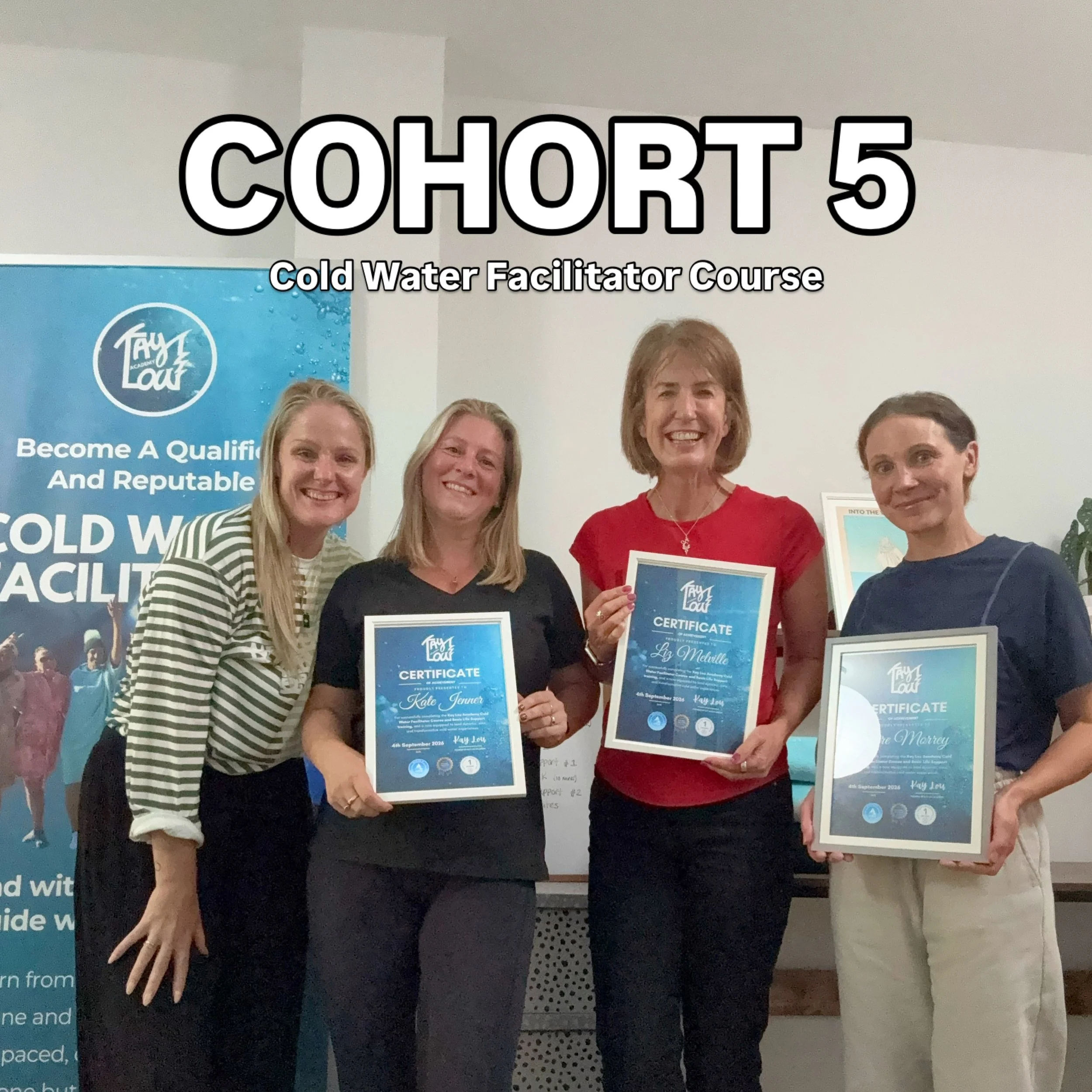 And just like that&hellip; Cohort 5 have officially graduated! 🥳🙌🏼🎉❄️💃🏼🥶🌊

And what a way to finish our final in-person training day of 2026. 💙

I genuinely couldn&rsquo;t have asked for a better group of women to close out the year with.

N