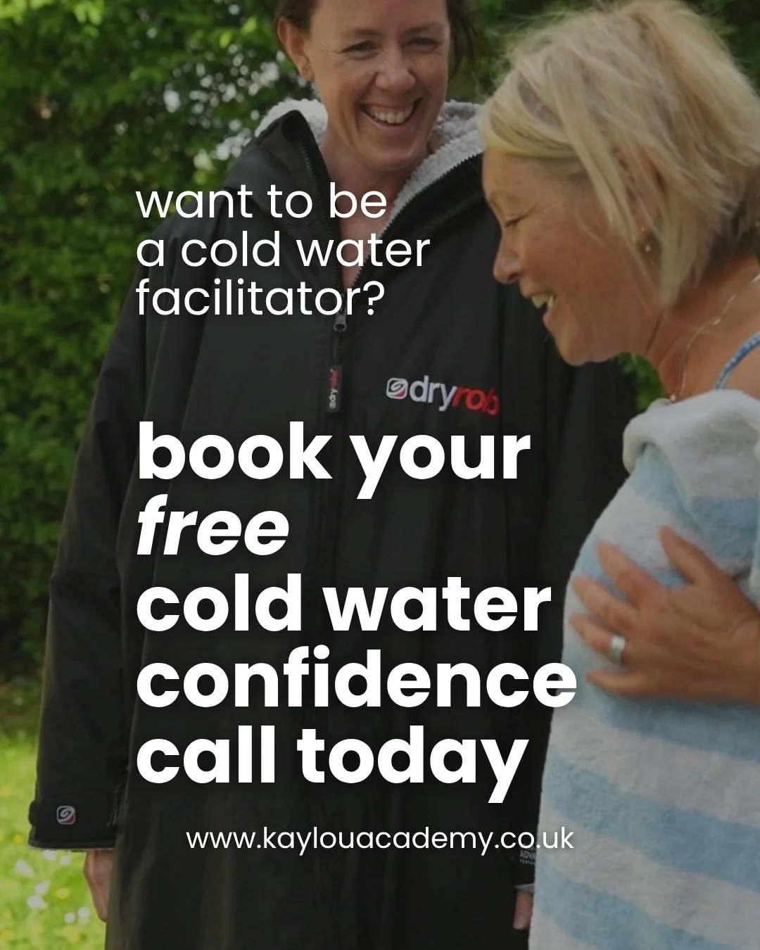 You don&rsquo;t need to have it all figured out!

Maybe you&rsquo;ve been thinking about becoming a Cold Water Facilitator for months.

Maybe you already run a wellness business and you&rsquo;re wondering how cold water could fit into what you do.

M