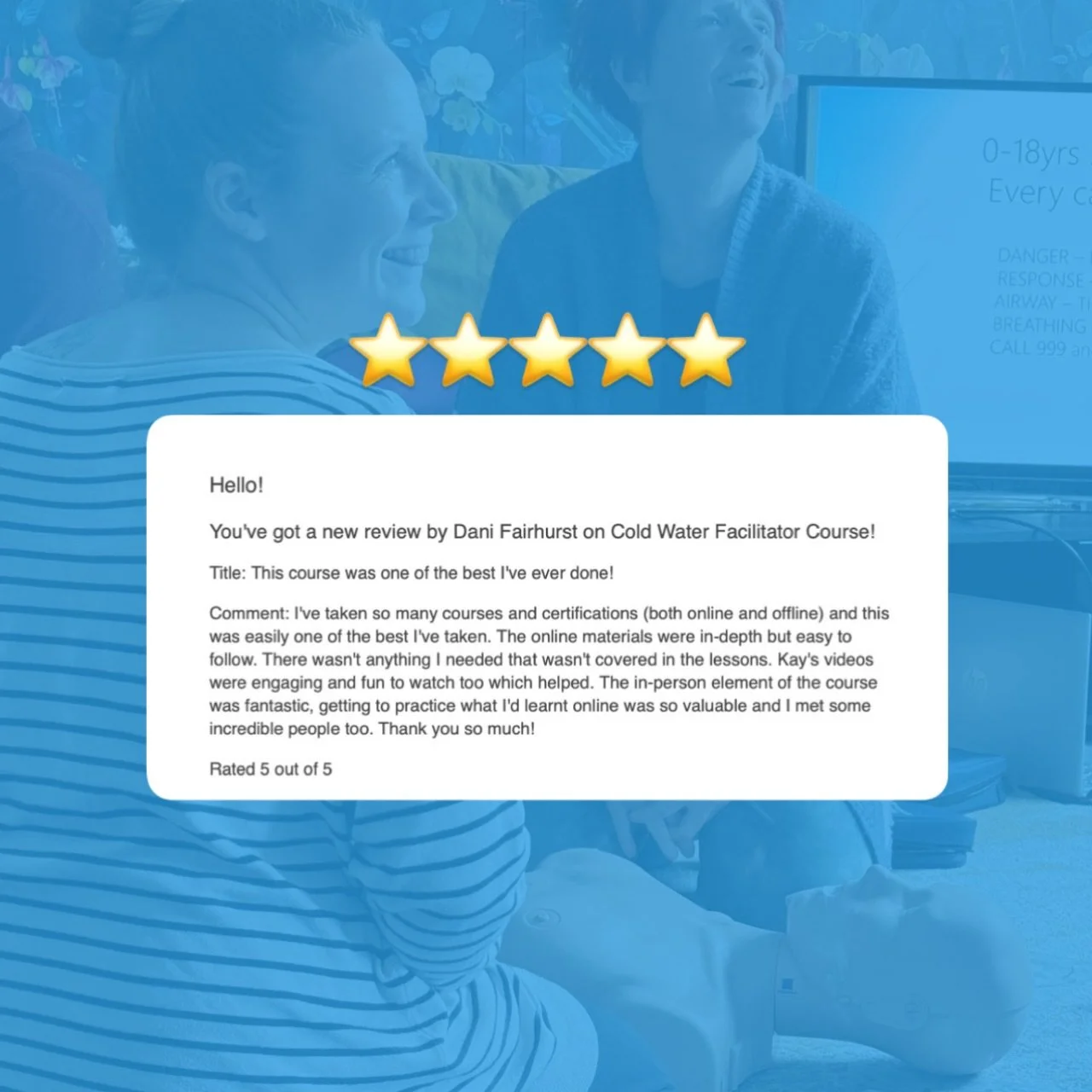 One thing that will never get old is reading our graduate reviews 🥹

Thank you 🙏🏻

#fivestarreview #coldwatertherapy #coldwatercourse #coldwaterfacilitatortraining