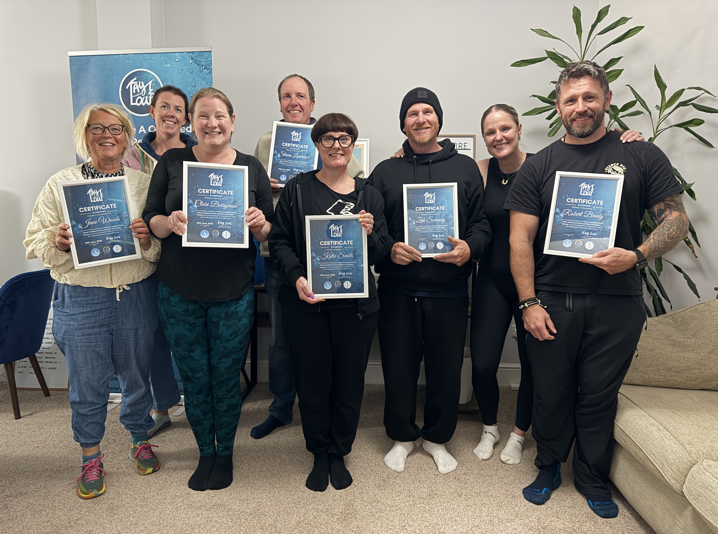 Cold Water Facilitator Graduates from Kay Lou Academy