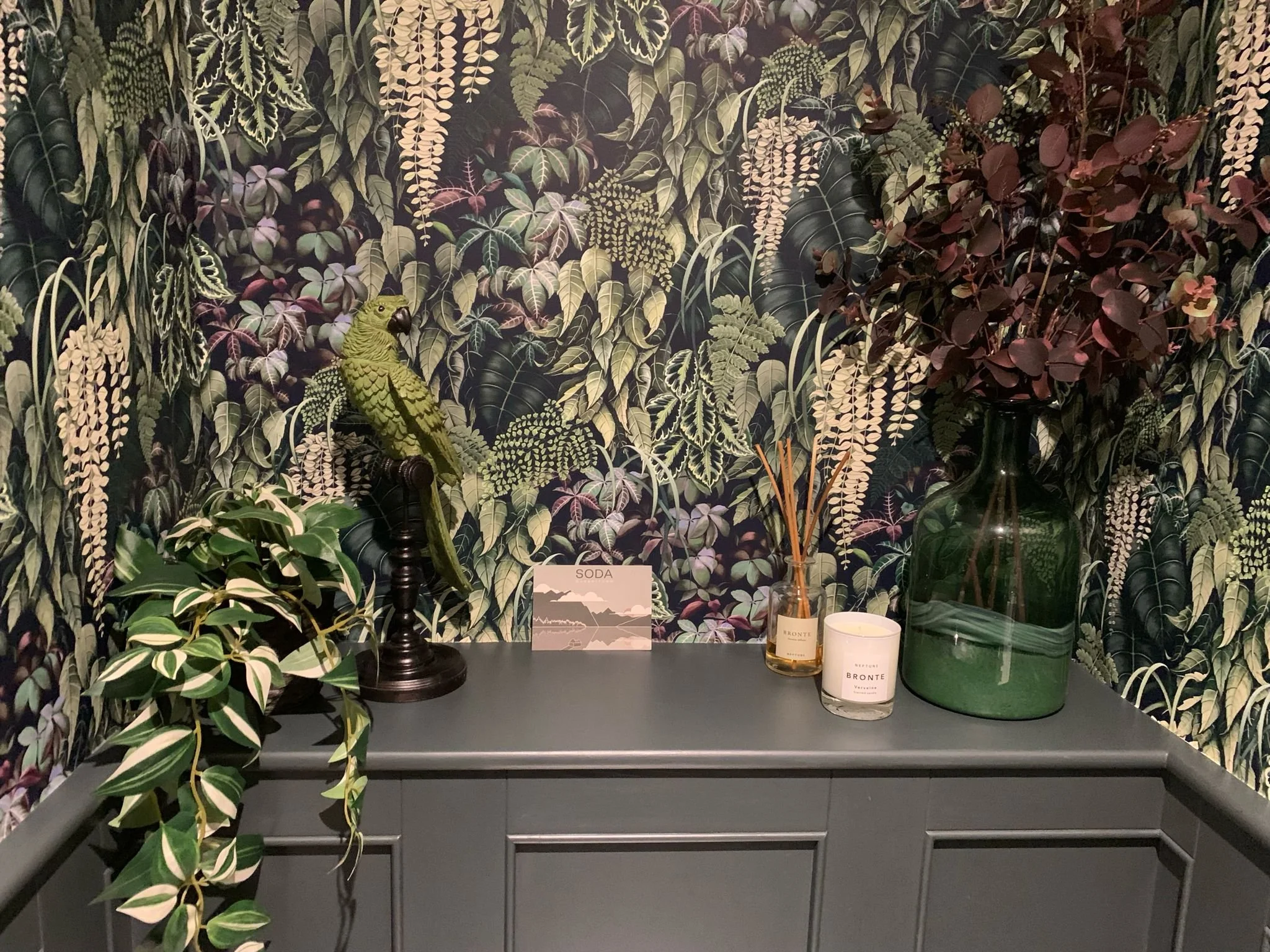 Panelling in a WC