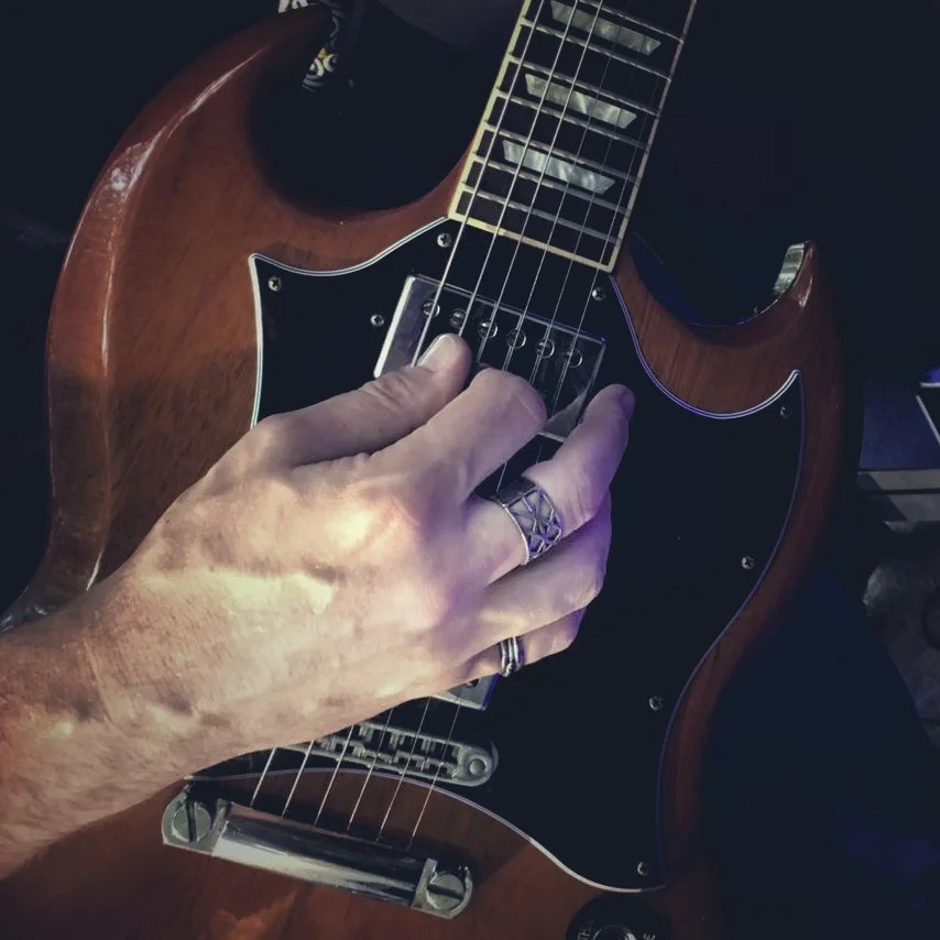 Andrea Van Cleef's silver web wyrd ring