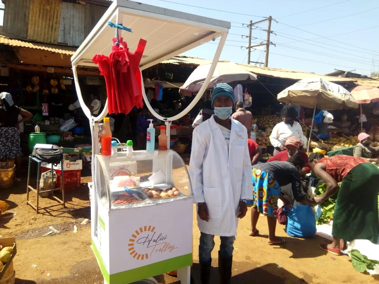 The Halisi Trolley: IoT-Enabled Solar Clean-Cooking Food Cart