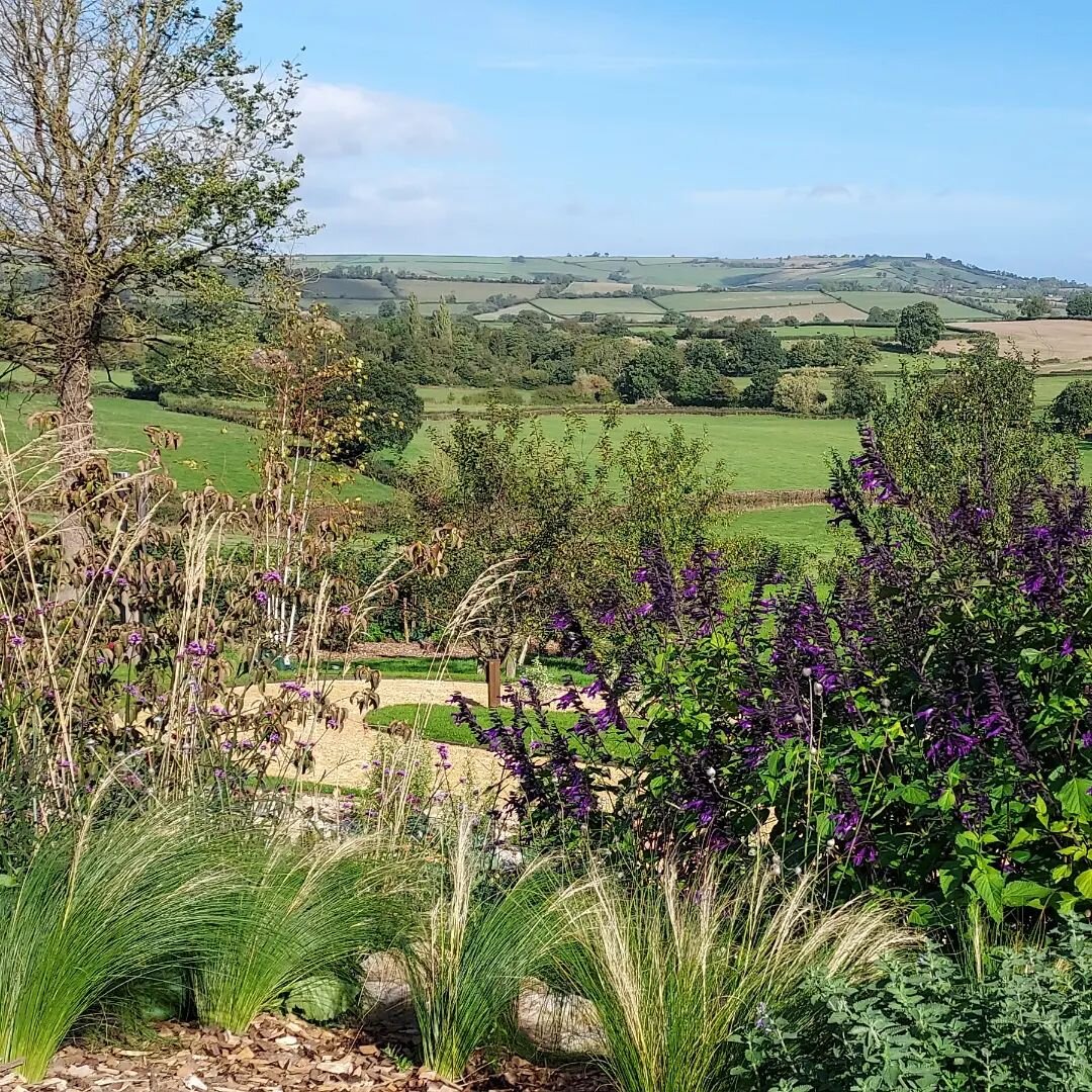 Days like these.
#gardeninthevalley
#stunningsomerset
#whataview
#timeless
#ChewValley 
#stonebarn_landscapes