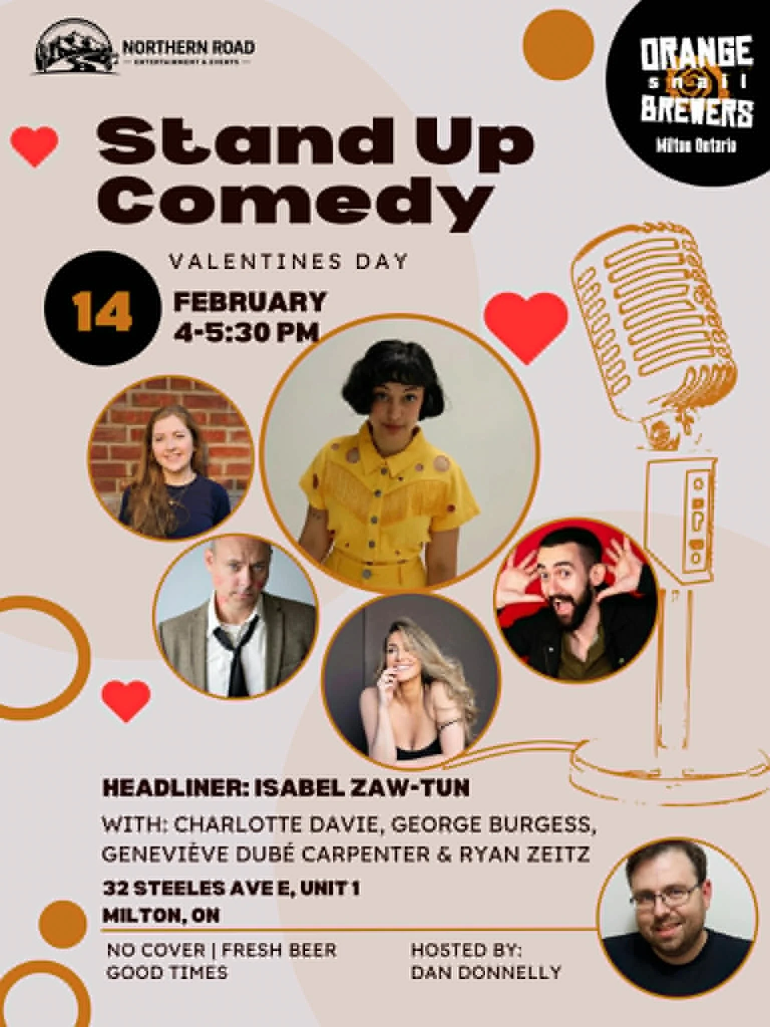 VD Comedy at Orange Snail (Milton)