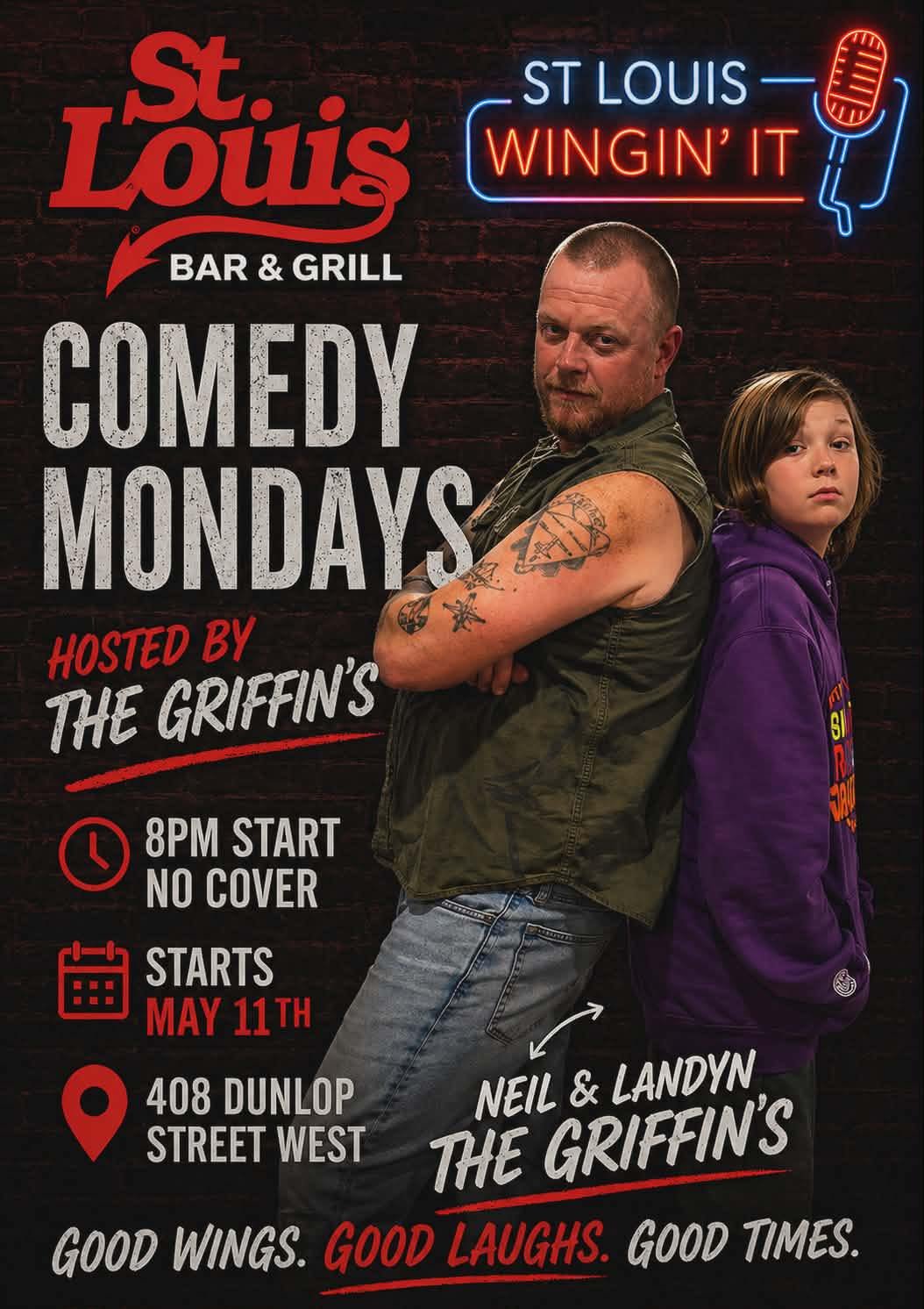 Wingin' It Comedy (Headlining)