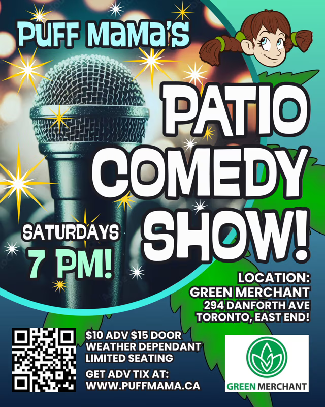 Puff Mama's Patio Comedy Show!