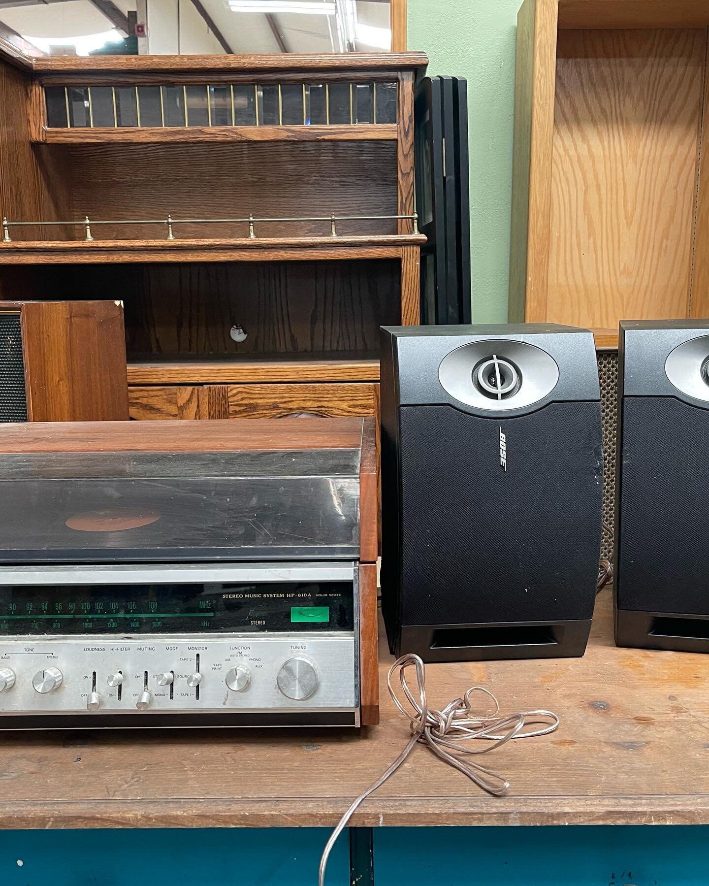 Wow!! The reaction from the community regarding our last post has been outstanding! We still have all sorts of vintage furniture, high-fidelity audio equipment, and even bicycles! Our showroom is constantly changing, so feel free to come in and find 