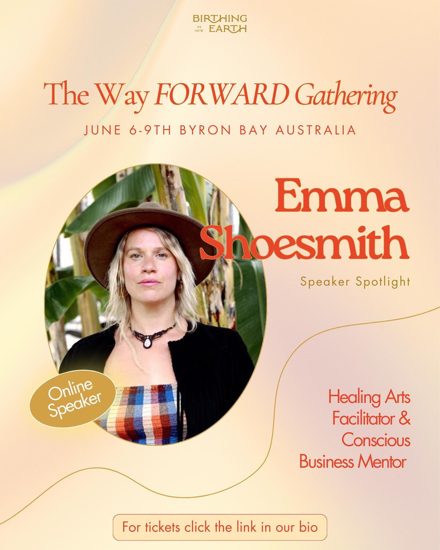 Super stoked to be speaking and sharing my skills at the 3rd @birthing_in_new_earth online gathering. 

Im slightly gutted I can&rsquo;t join the live event in Byron Bay but I assure you the online portal will be just as potent.

You can scoop your t
