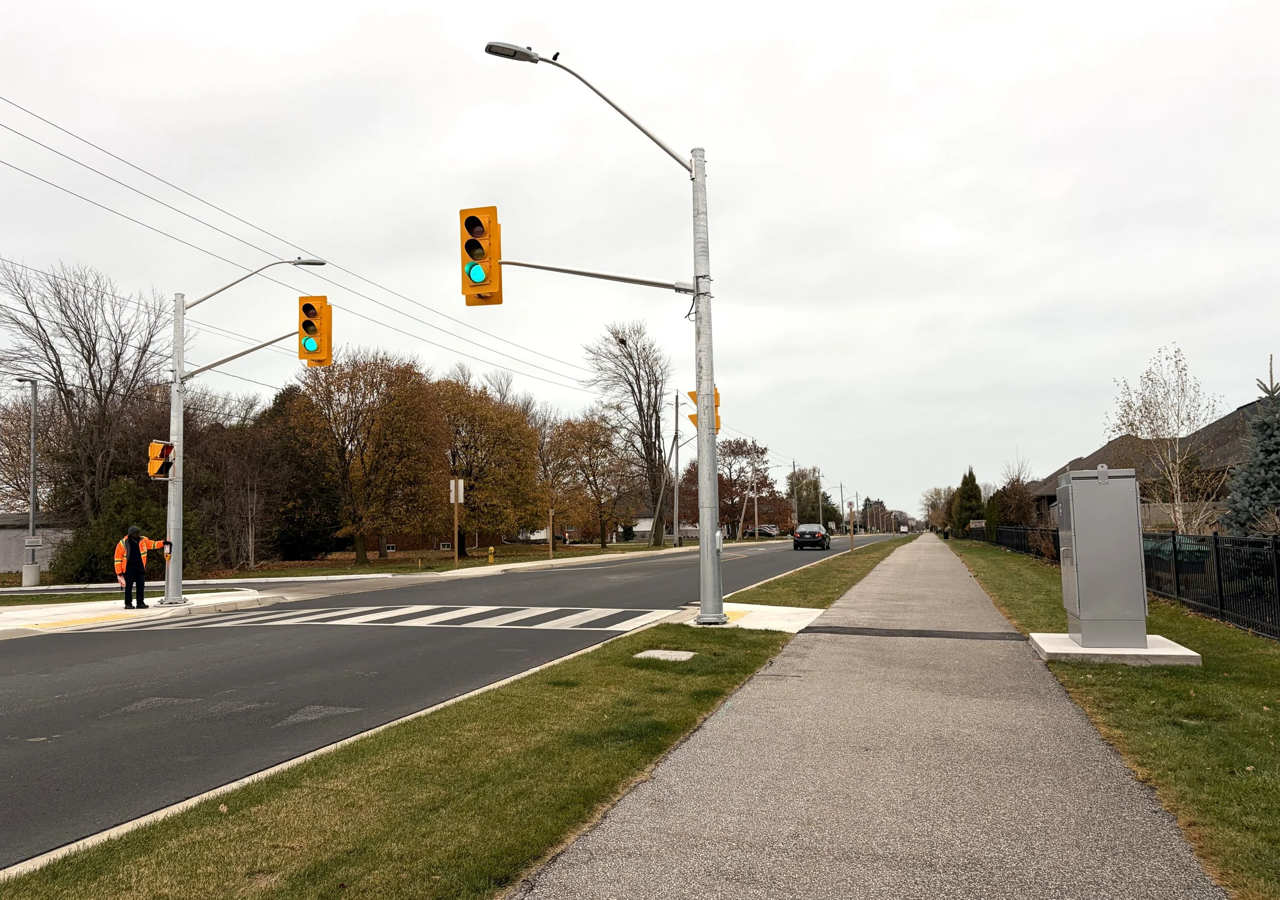 new crosswalk and controls