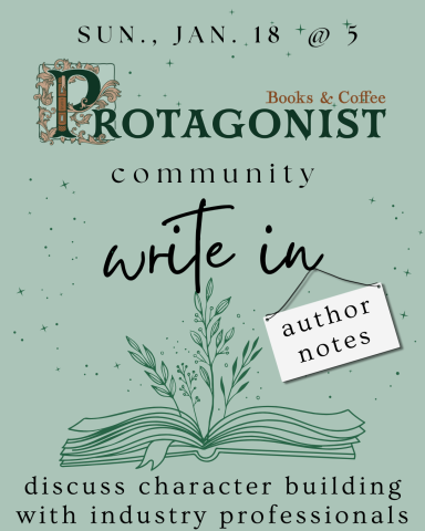 Community Write In - Author Notes Series