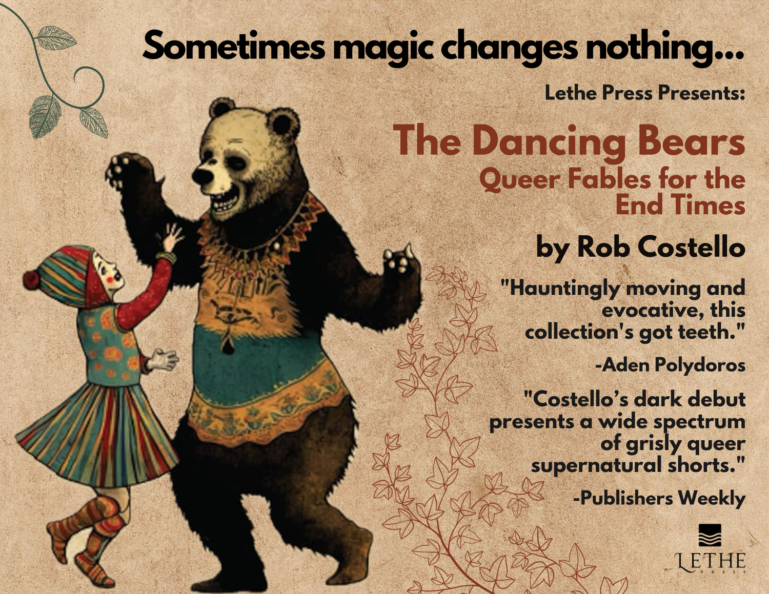 The Dancing Bears — cloudbusterpress