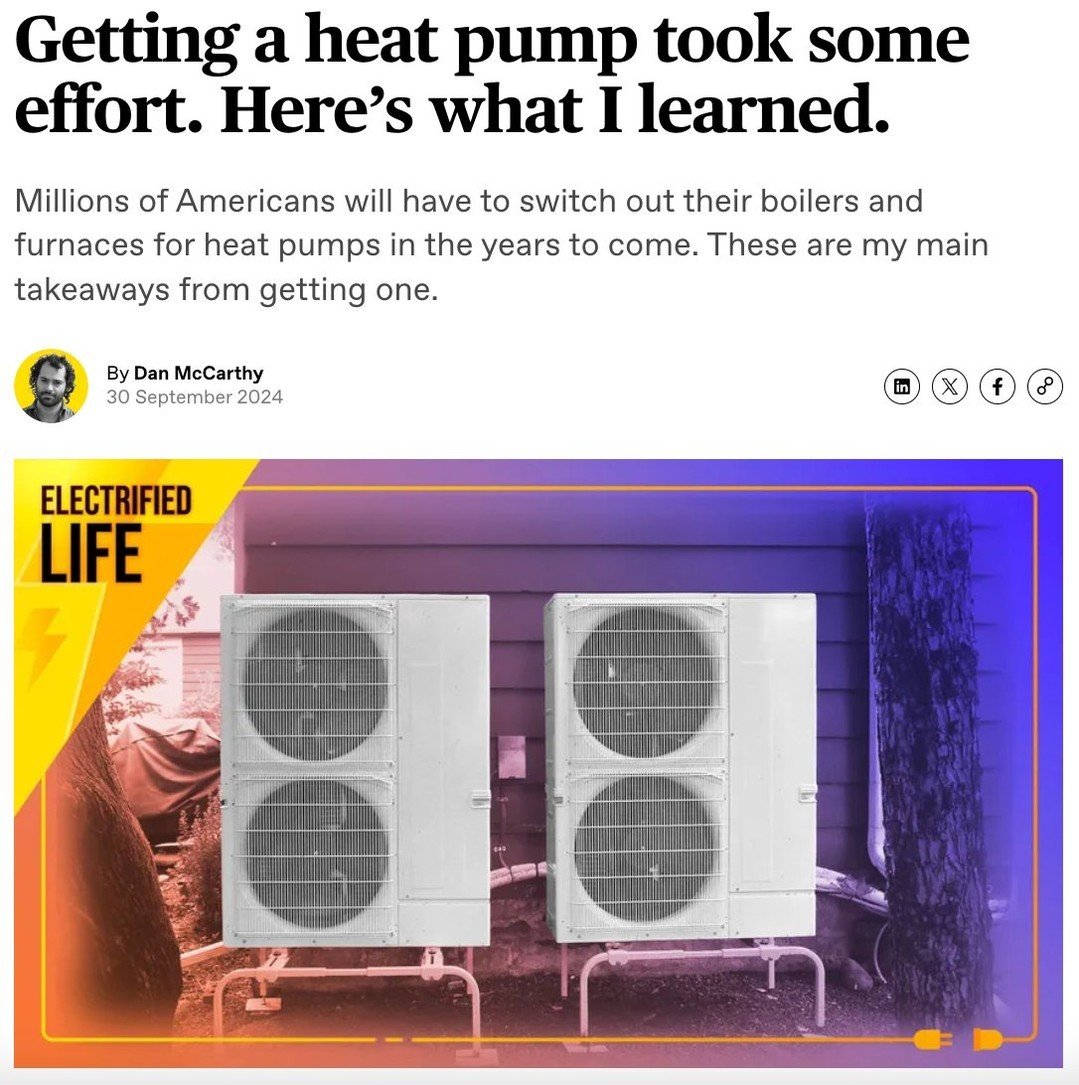 Struggling with high heating costs 💸? Concerned about your impact on the planet 🌎? Wondering how your home affects your well-being🏡? Getting a heat pump might be the answer for you! Check out this article to learn what you can expect from the ener