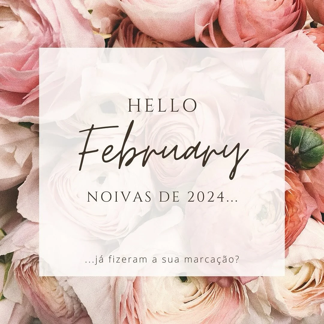 Fevereiro chegou..! J&aacute; marcou visita para ver os nossos lindos vestidos? 🤍 

#vestidosdenoiva em Lisboa!