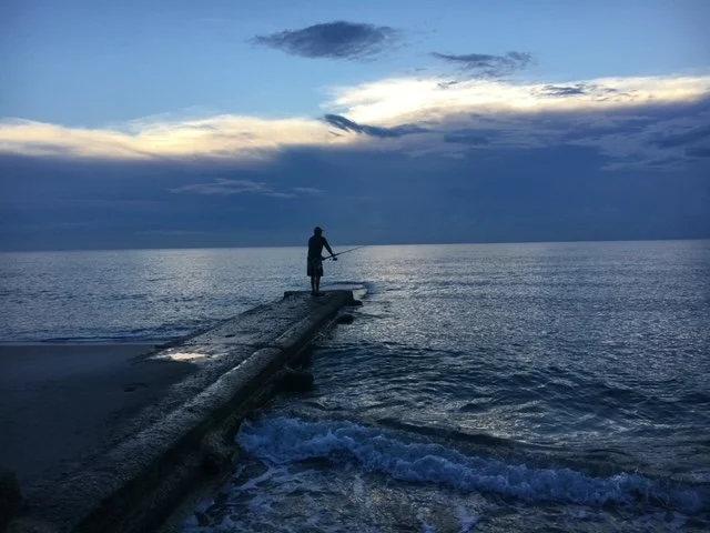 Fisherman. Photo by Francesca Ciglar.