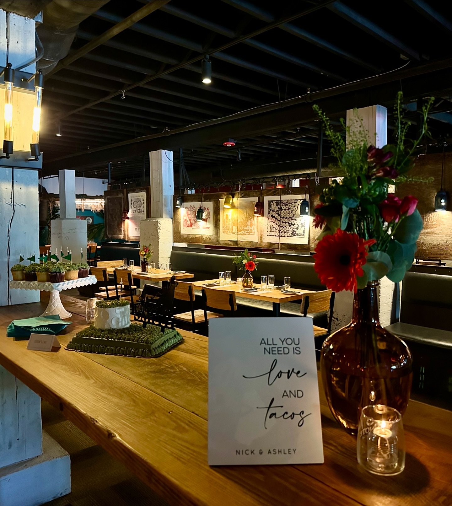 Looking to book a larger party? From rehearsal dinners to business happy hours, we&rsquo;ve got you covered, honey 🐝 

for inquiries email 👉 hello@bitterhoneyroc.com 

____
#bitterhoneyroc #partyplanning #events #privateparty #rochesterpublicmarket