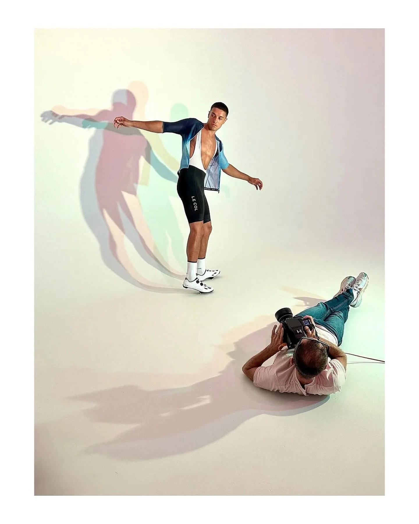 @michaelblann getting his shot for @lecoluk in Studio A @thebrightonstudio 

#thebrightonstudio #lecol #profoto #studiophotographer #aputure