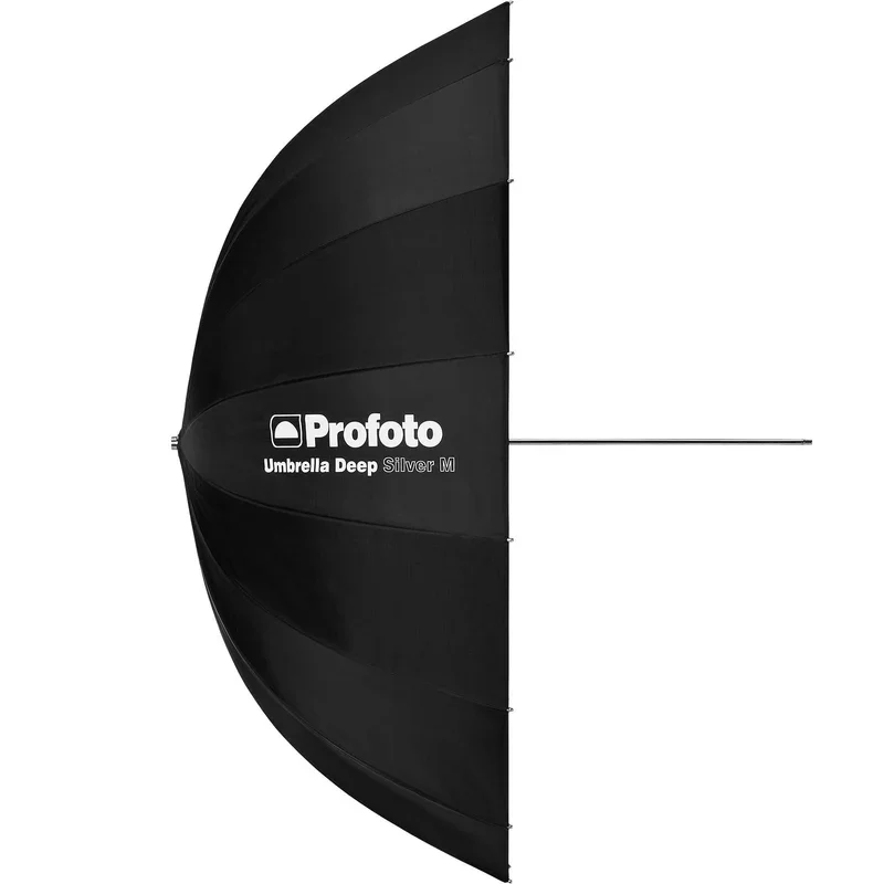 profoto umbrella deep silver M + デュフューザー Profoto Deep Silver Umbrella (M) — The Brighton Studio