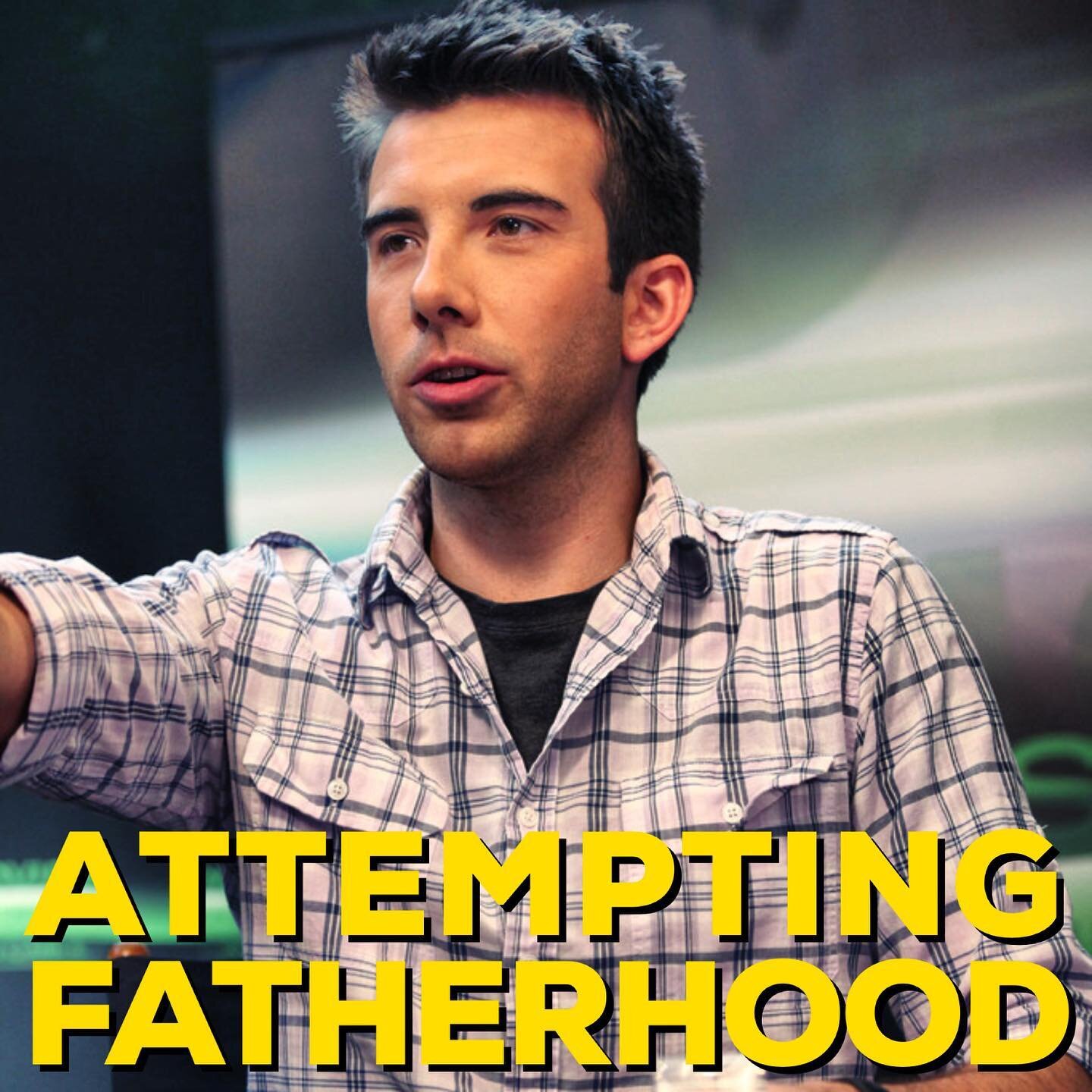 This week, the host of @people TV, @thejeremyparsons, is #AttemptingFatherhood. 

Sure this &ldquo;Nickleback-esque&rdquo; pic is from the early 2000s before Jeremy even had kids BUT we talk about it in the opening of the episode so I had to post it!