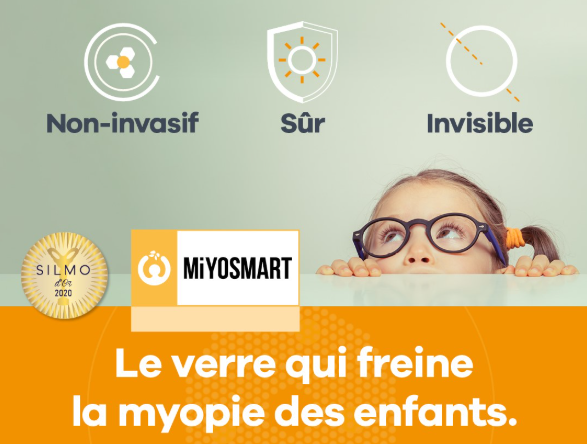 La myopie chez l’enfant est en forte augmentation. 