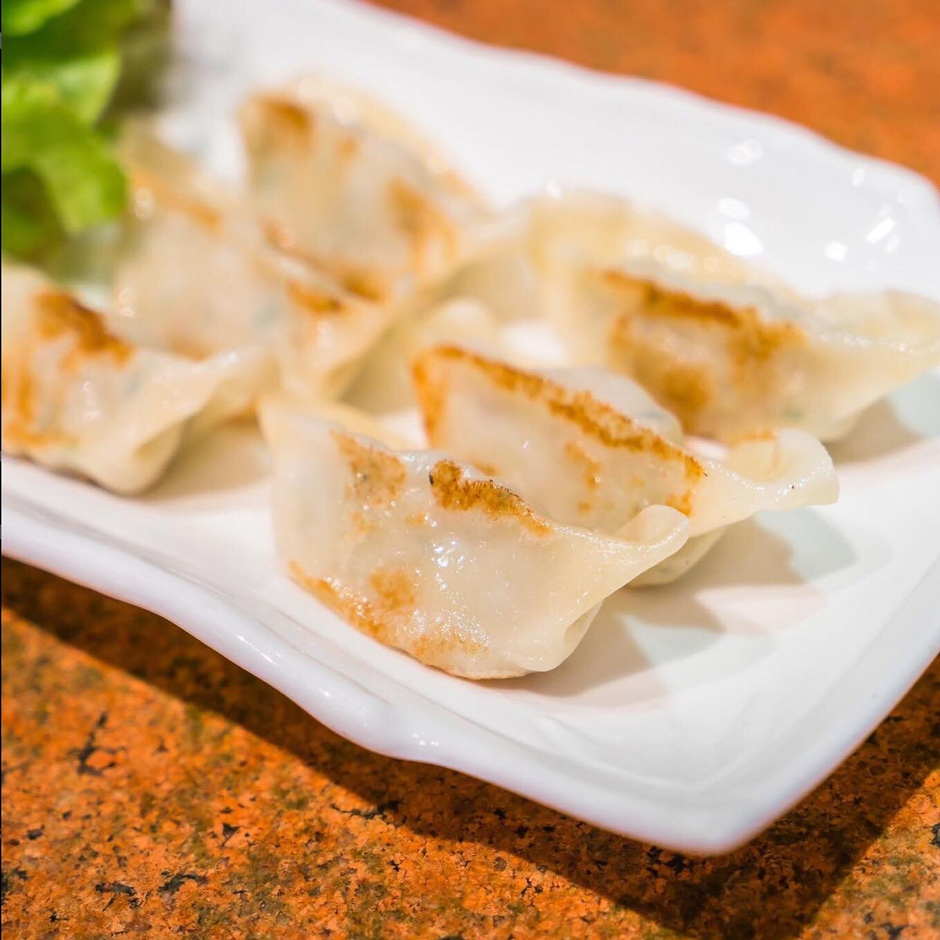 The tastiest Gyoza can be found right at @maimurabbq . Choose between pork or vegetable for the appetizer you won&rsquo;t be able to get enough of.