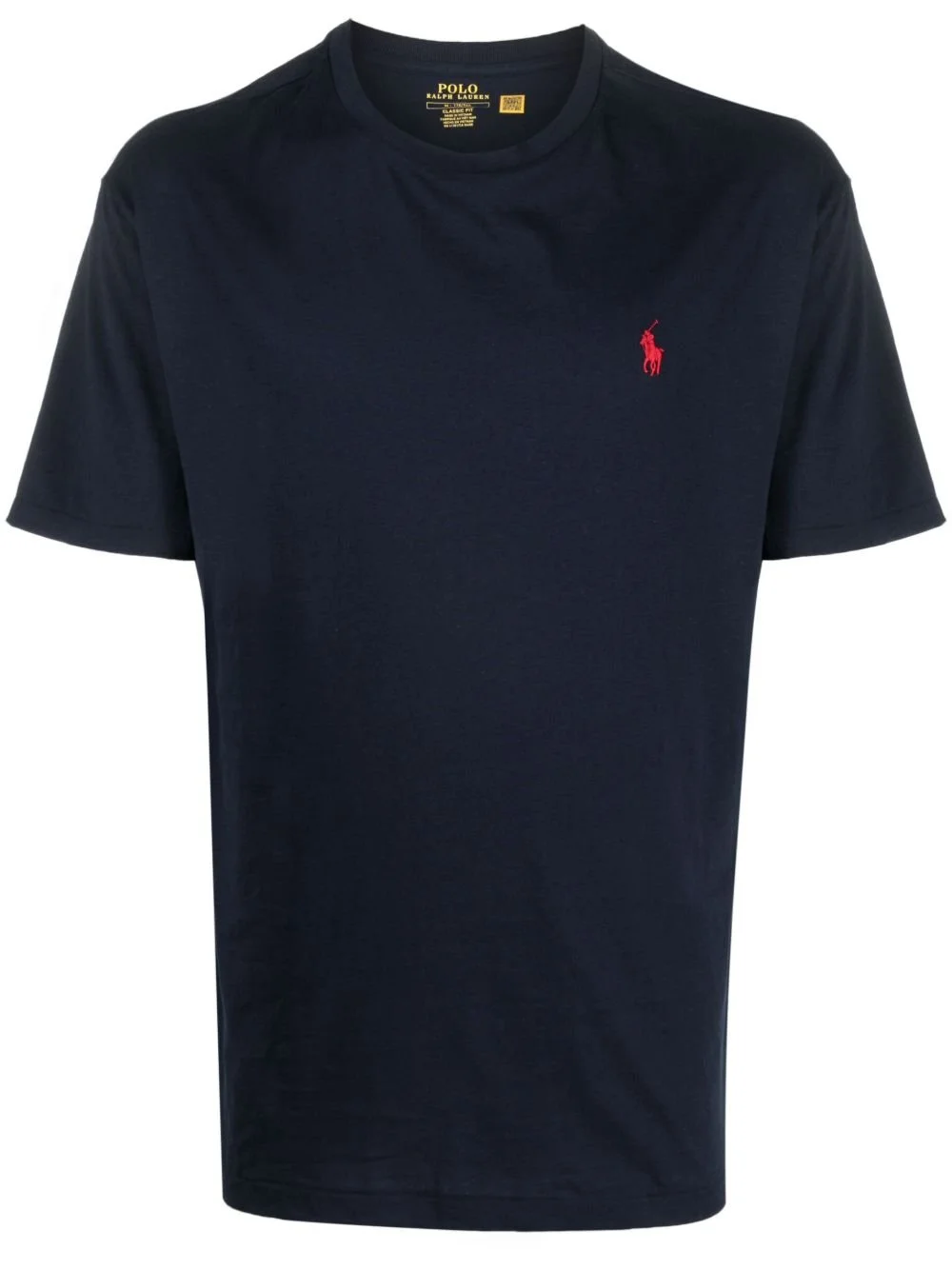 Polo Ralph Lauren Logo-Embroidered Cotton T-Shirt — Ink