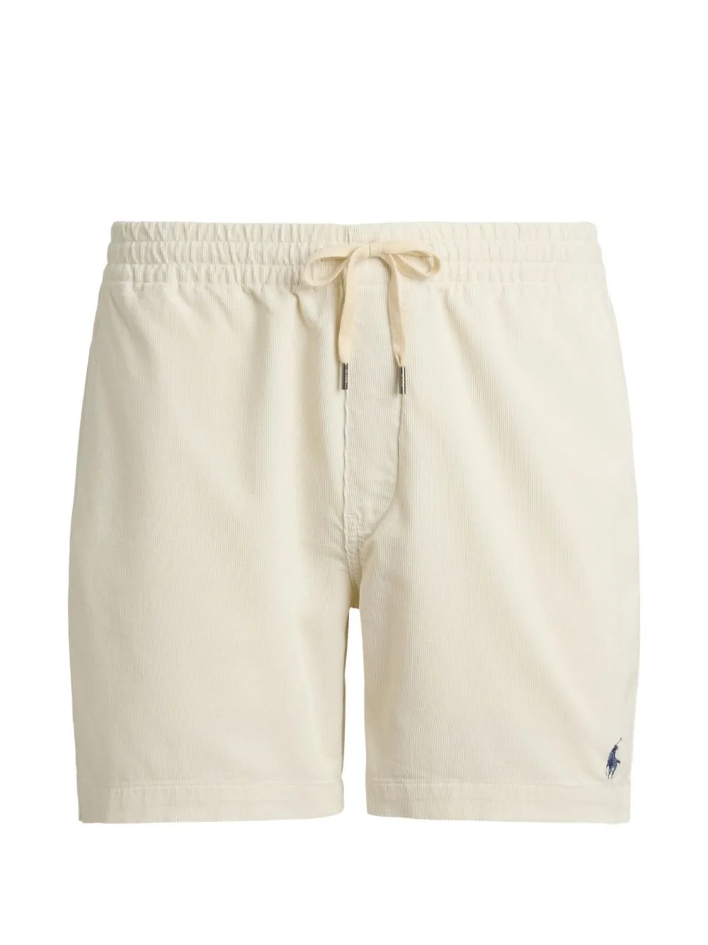 Polo Ralph Lauren Logo-Embroidered Corduroy Shorts — White