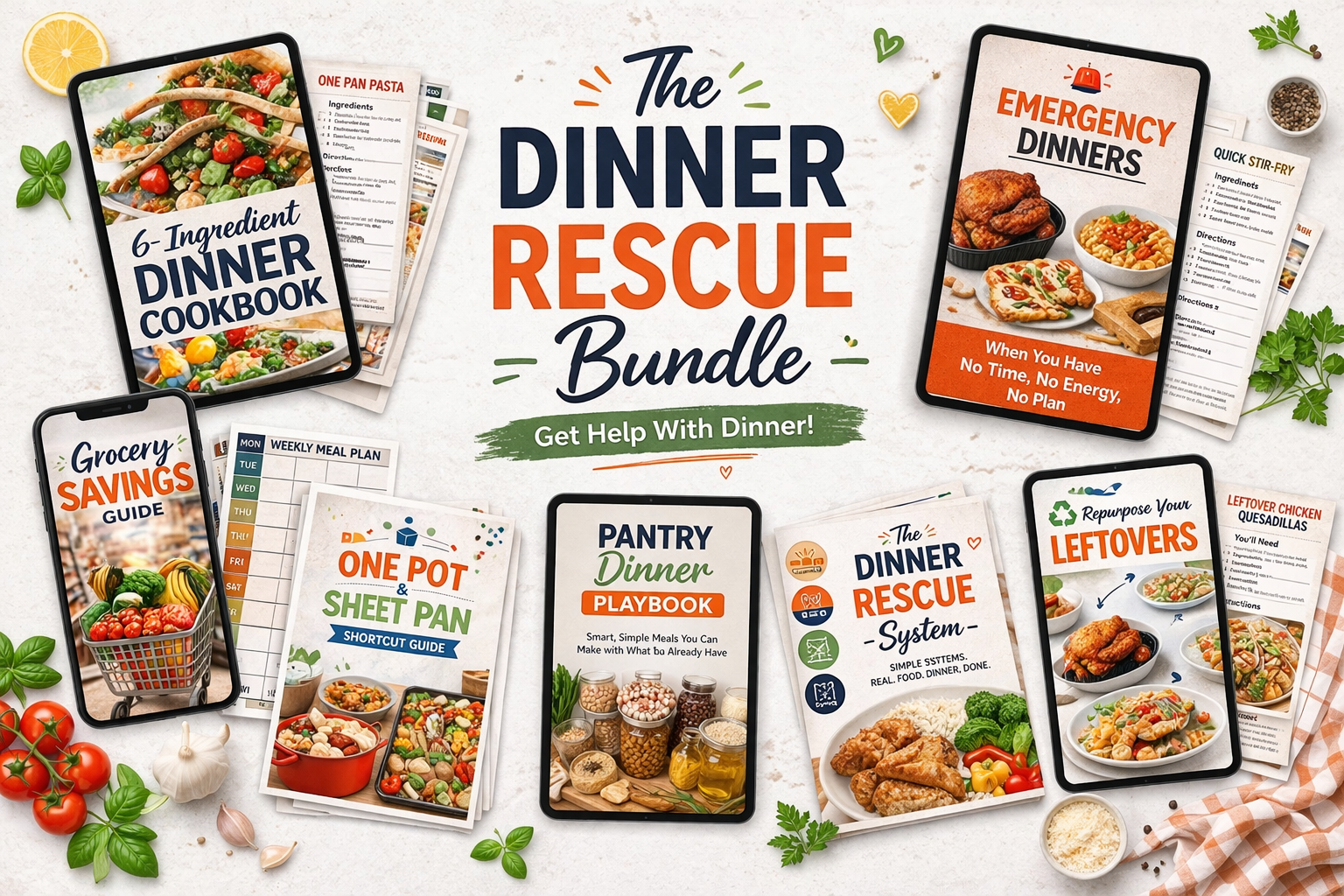 7 GUIDES: The Dinner Rescue System
