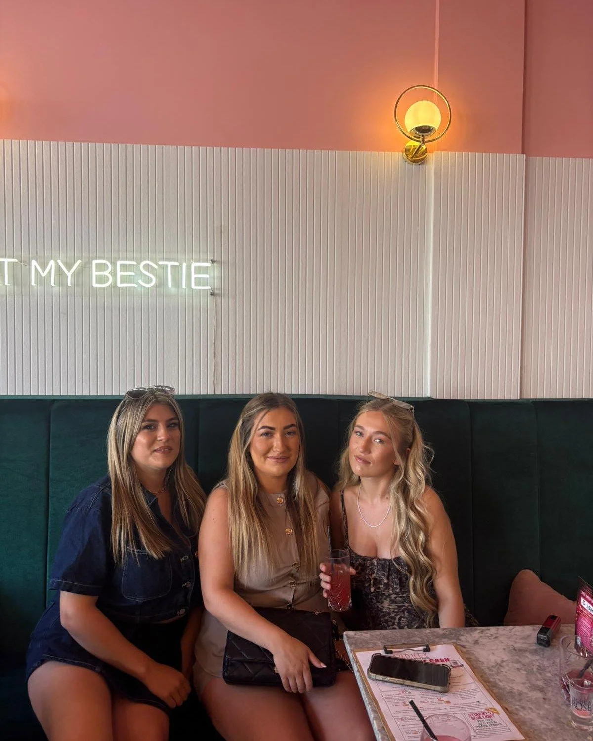 🥂 We are OPEN today from 12pm! Get the girls and join us! 🦩 &pound;5 Fridays for our 5th Birthday! ✨ #Audrey #leicester #bottomlessbrunch #afternoontea #prosecco #cocktails #happyhour