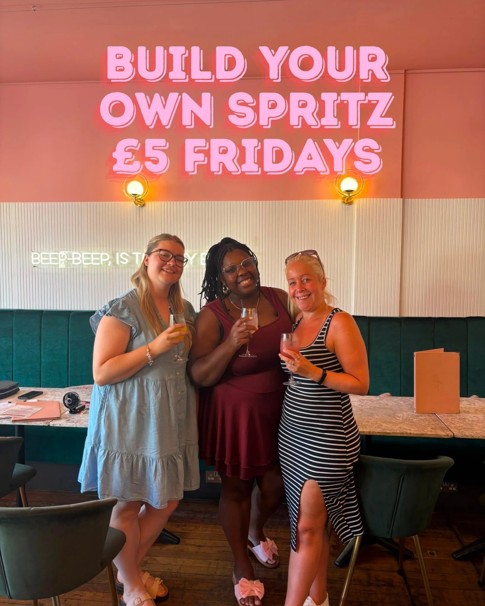 🦩The Spritz go down a treat! Celebrate our 5th Birthday with us with &pound;5 Fridays &amp; make your own Spritz! See you tomorrow 😍 #Audrey #leicester #cocktails #bottomlessbrunch #afternoontea #prosecco #happyhour
