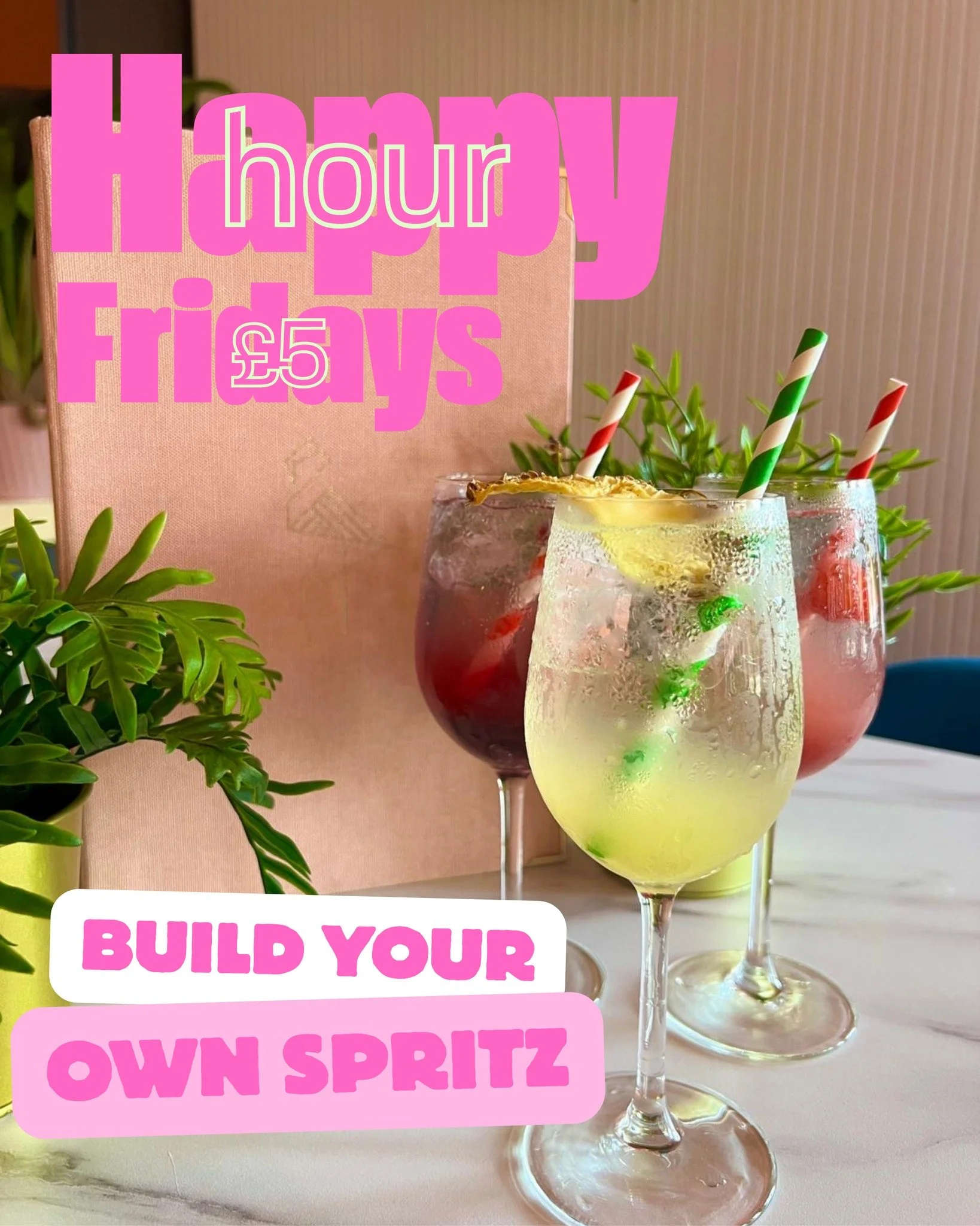 🍹Summer isn't over yet! ☀️ We're still celebrating our 5th Birthday with our &pound;5 Friday menu! 🥂 book in via our website, link in bio. #leicester #Audrey #bottomlessbrunch #afternoontea #prosecco #happyhour