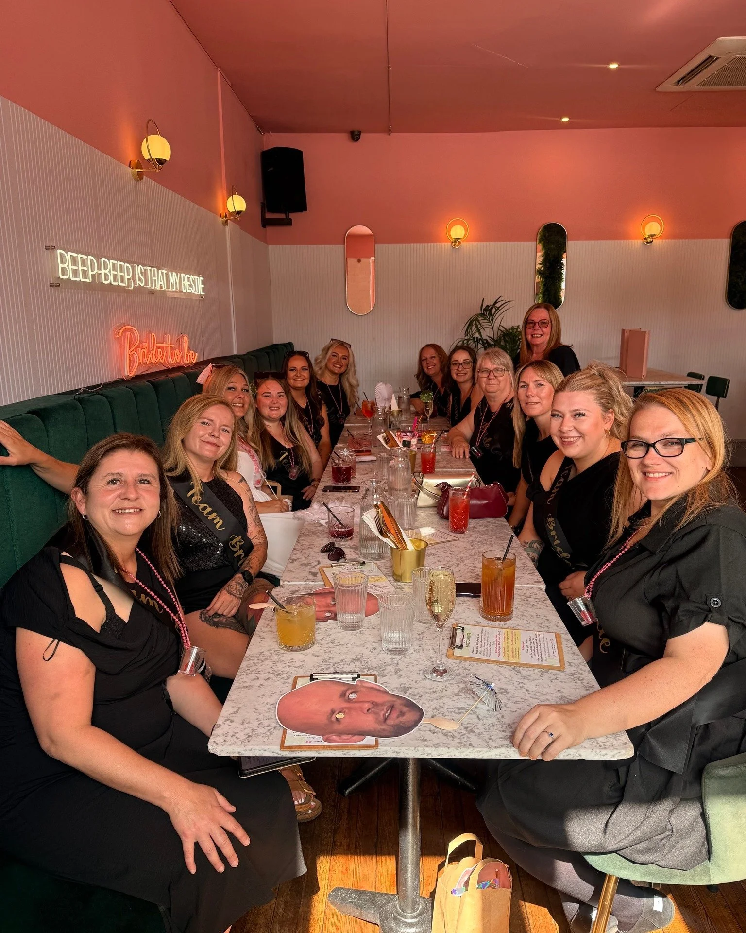 Join us in celebration ✨🥂 Whether it's a Hen Do, birthday, or any other special occasion, gather your group and let us take care of the beverages #cocktails #leicester #Audrey #bottomlessbrunch #afternoontea #prosecco
