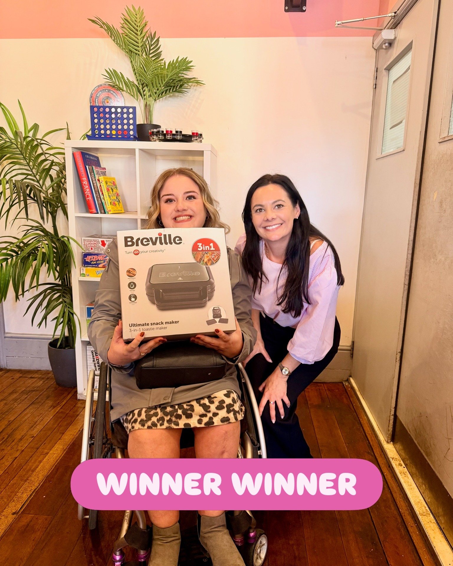 When one of your customers is also a Audrey Competitions prize winner! 👏 Alice won the 3 in 1 Snack Maker for only 25p ! 👏 www.audreycompetitions.co.uk #leicester #Audrey #winner #enternow