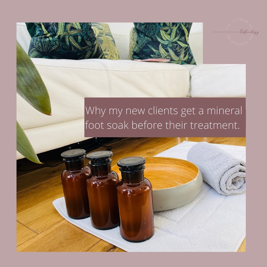 Which element is 75% of adults missing from our diet? &hellip;..and what do I have in my new smarty pants bottles? &hellip;.yep: my new new mixes of magnesium for my pre-reflexology foot soaks. 

My key thing from my time with you from the get go oth