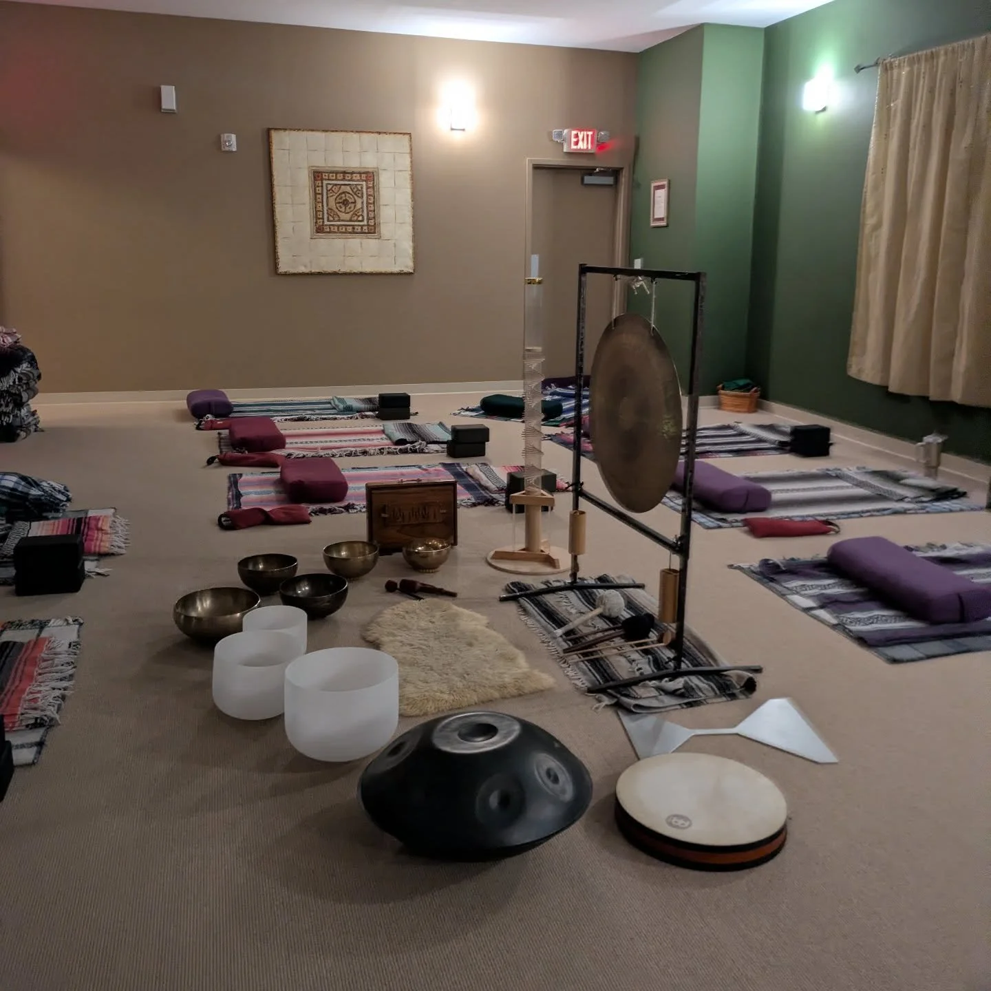 This Friday! Soothe your spine from all the shoveling with restorative yoga &amp; hands-on assists plus the relaxing element of a soundbath. 

7-8:30pm
Investment $35
📌 @bldg7_yoga in Wyomissing