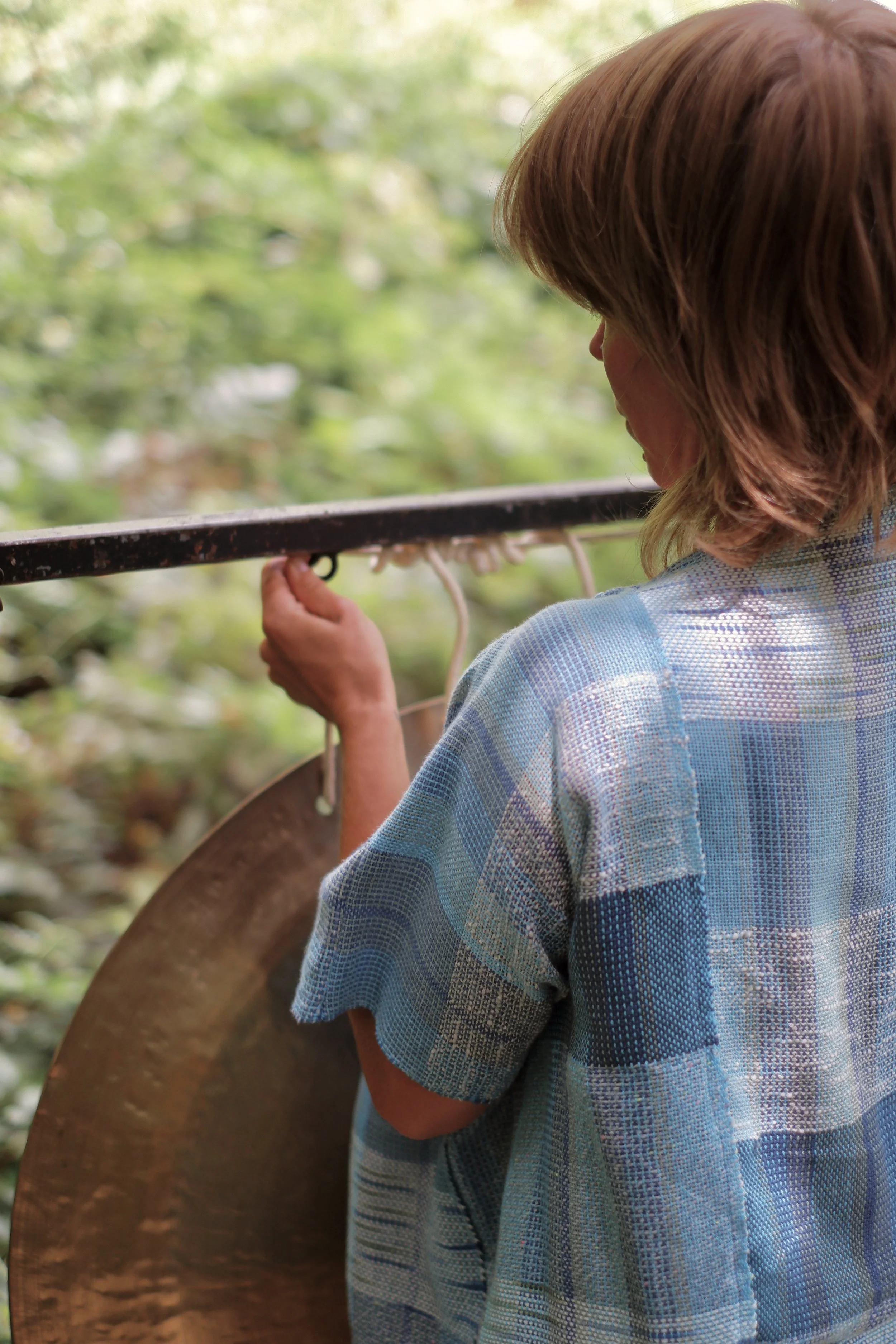 Meet Jen who plays the Gong! &nbsp;An introduction to the Human behind White Wave Restorations