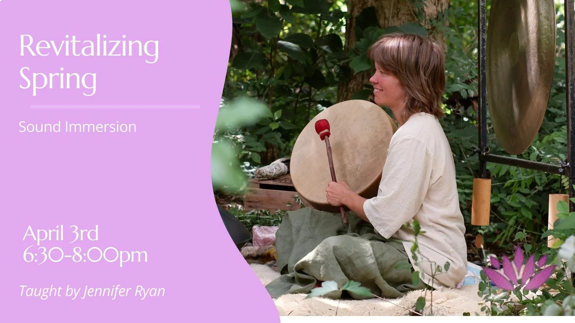 Revitalizing Spring Sound Immersion at Yoga Place in Ephrata