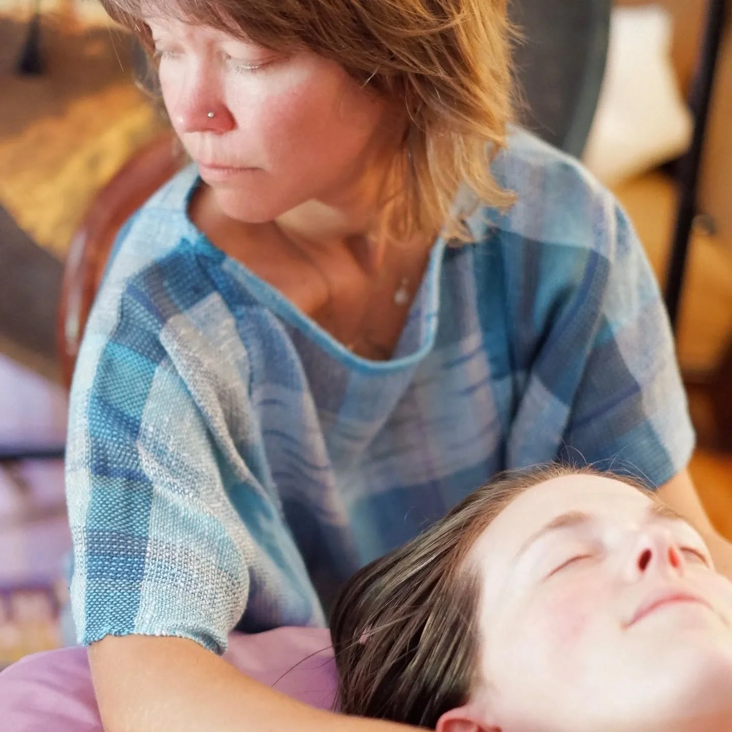 Sound immersion &amp; craniosacral service intersect in the need to curate conditions for the body to feel safe enough to enter into a deeply restful state. 

Here is where the magic beyond our wildest dreams can happen ✨