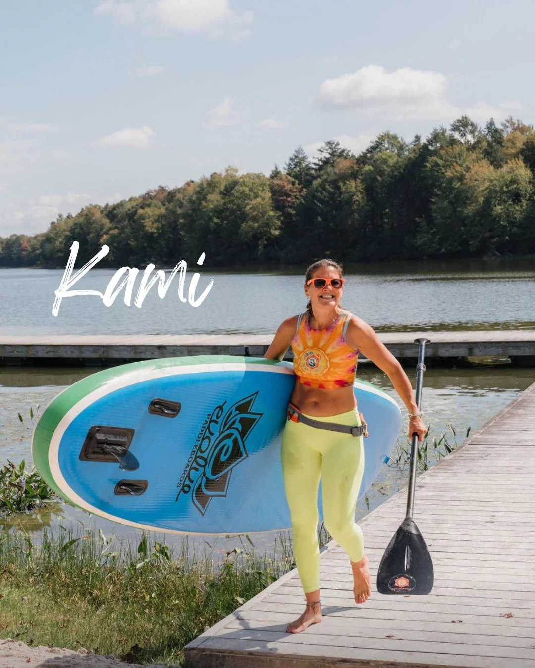 Women professionals holding space: meet Kami of Aqua Om Paddle &amp; The Yoga Place in Ephrata