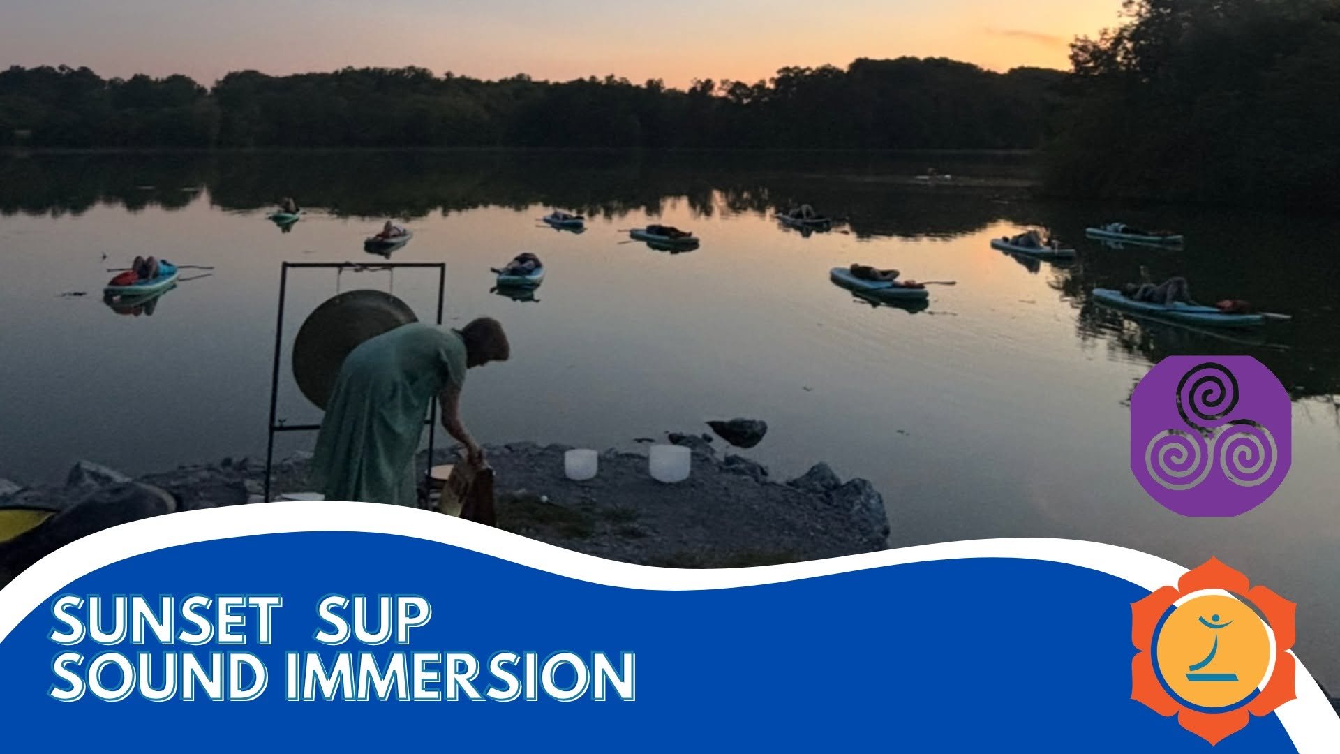 Sunset SUP Sound Immersion at Blue Marsh Lake