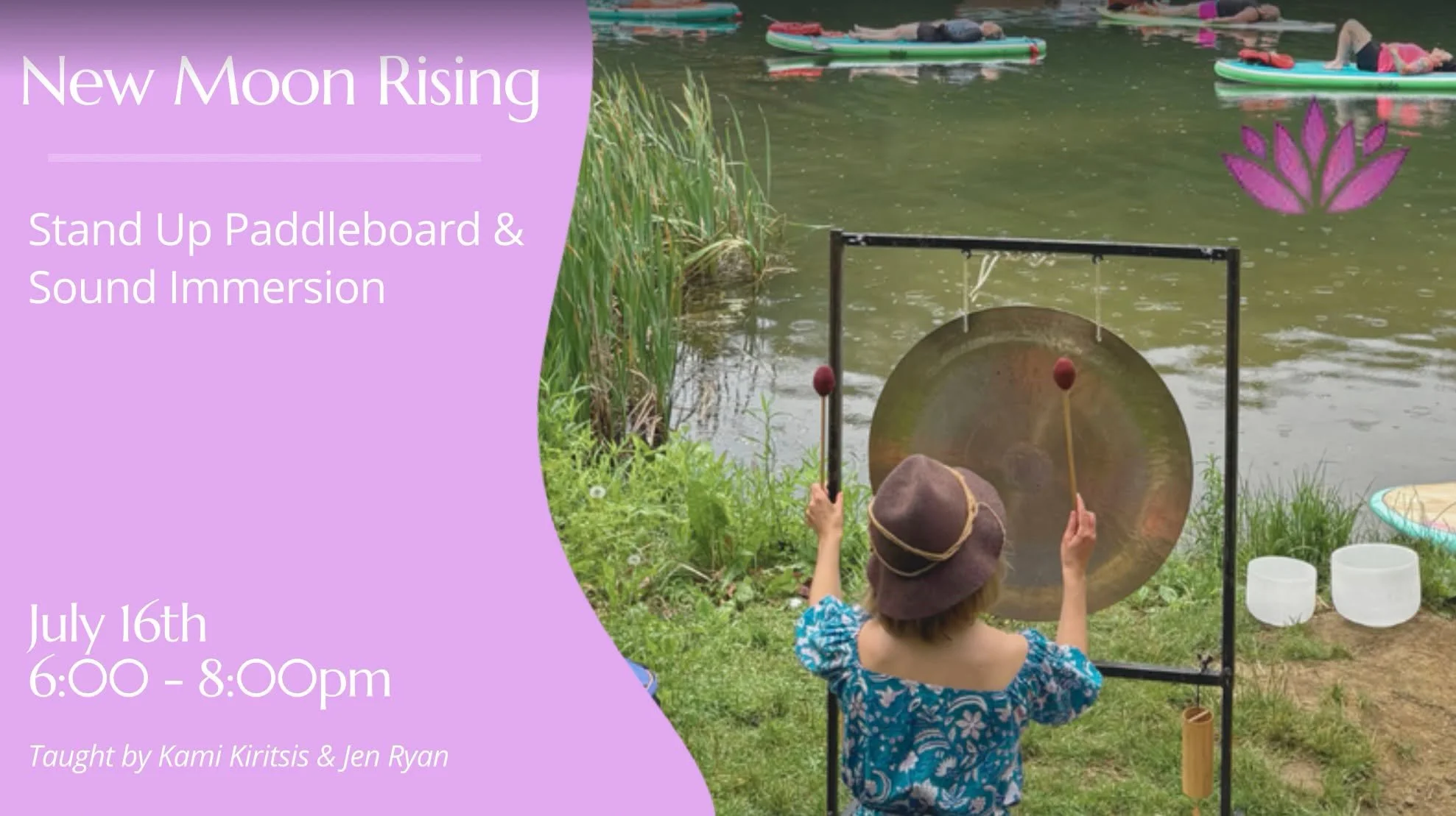 New Moon Rising: SUP Yoga &amp; Sound Immersion with Yoga Place in Ephrata